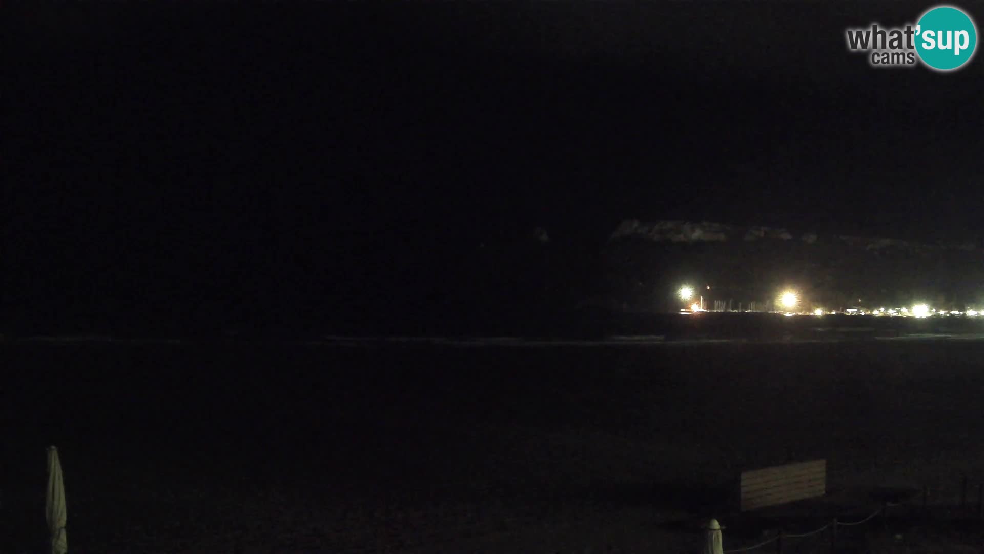 Poetto beach webcam | Cagliari | Sardinija