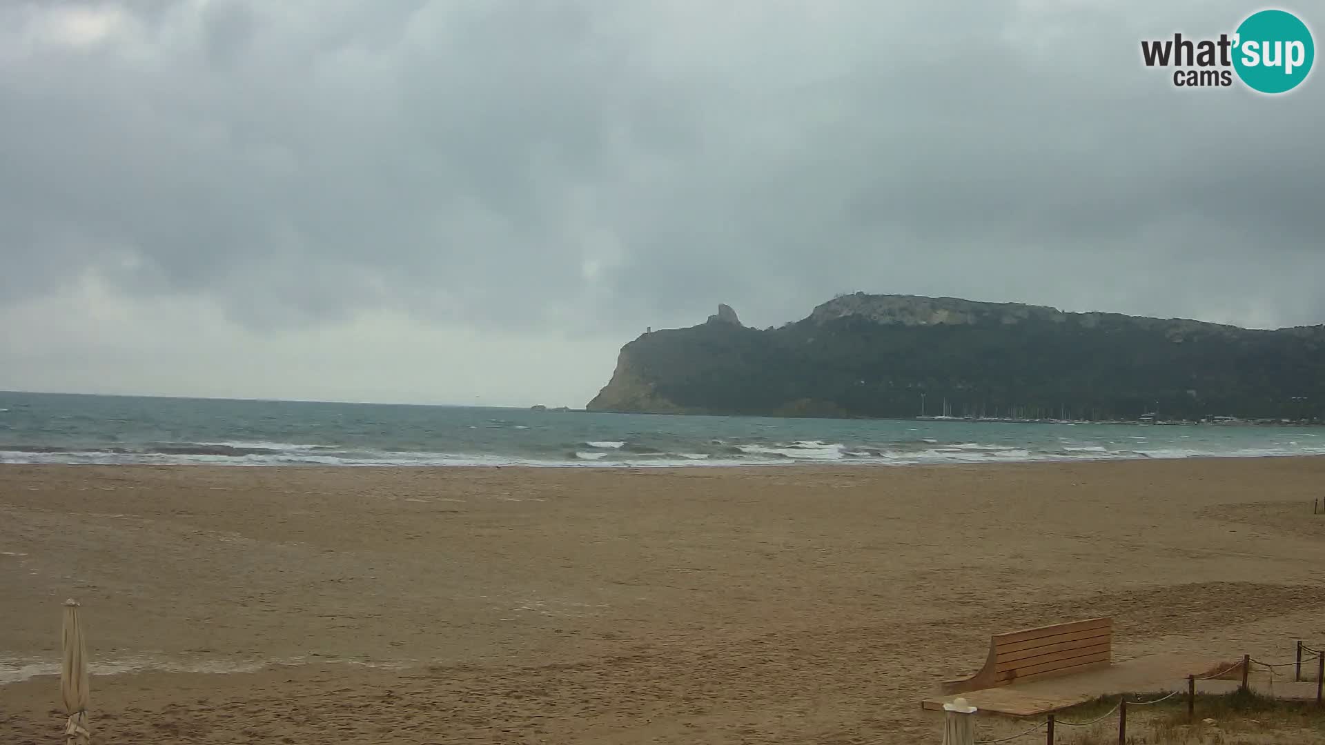 Poetto Strand Webcam | Cagliari | Sardinien