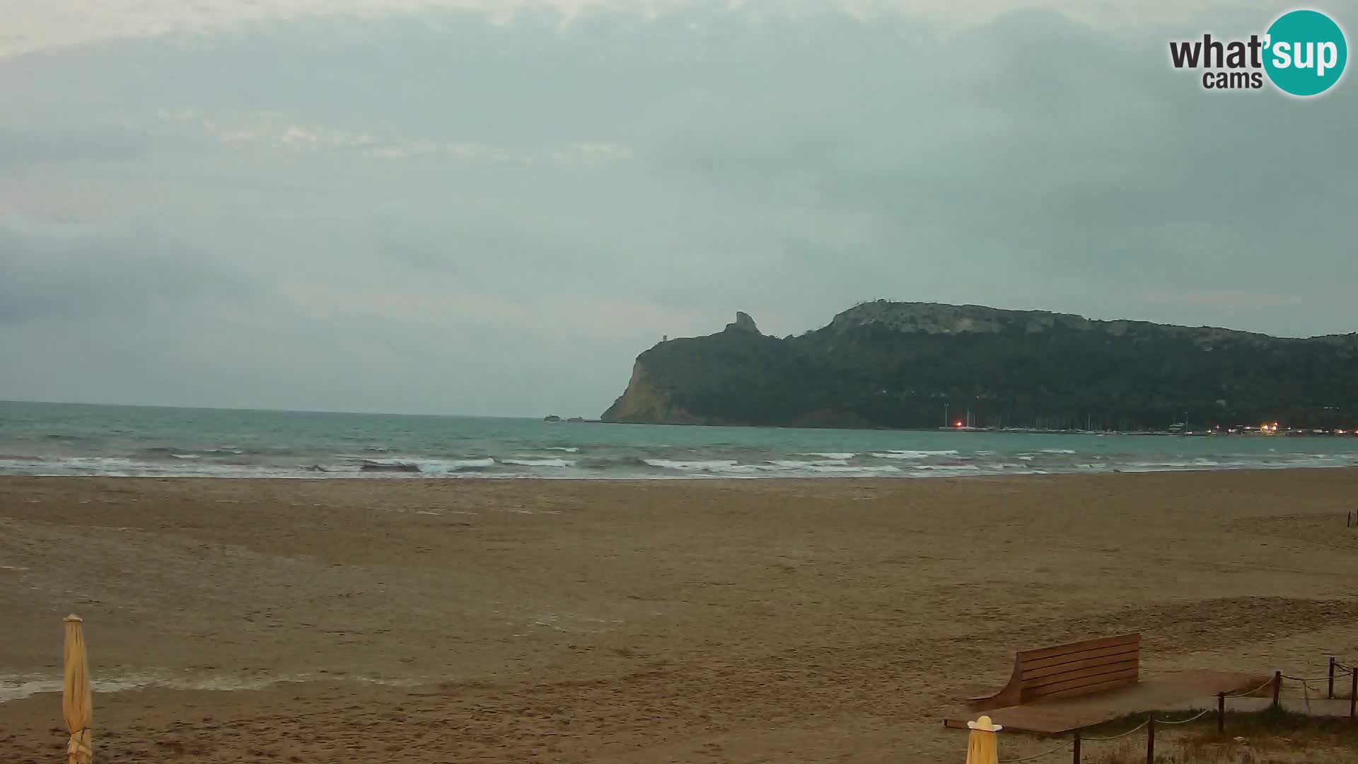 Poetto Strand Webcam | Cagliari | Sardinien
