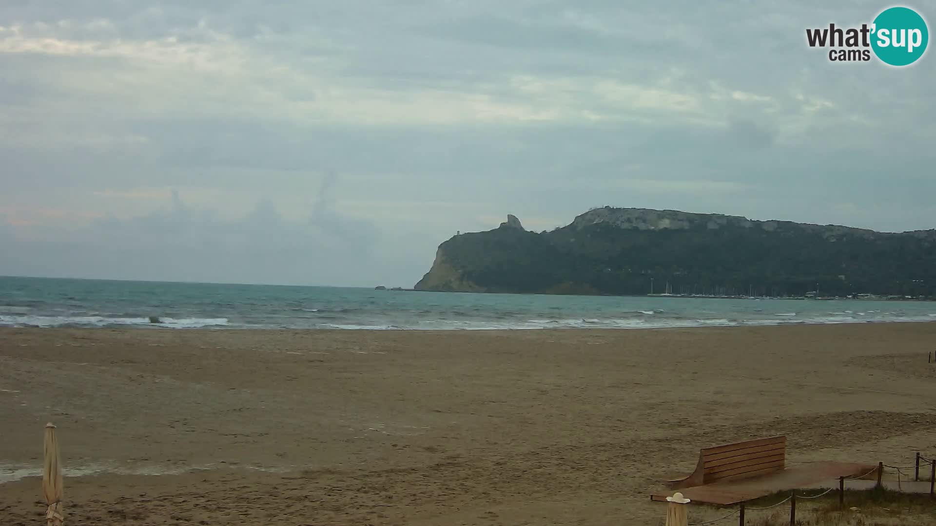 Poetto beach webcam | Cagliari | Sardinia