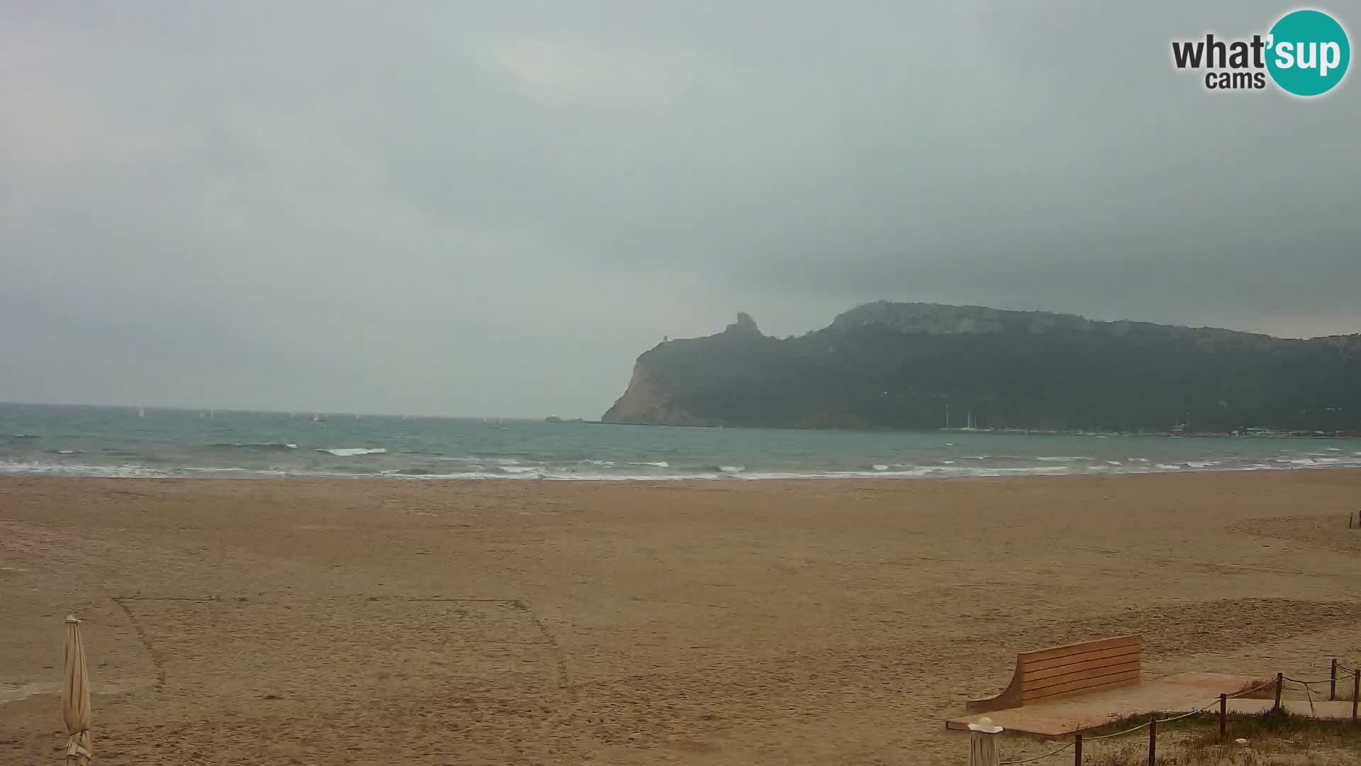Poetto Strand Webcam | Cagliari | Sardinien