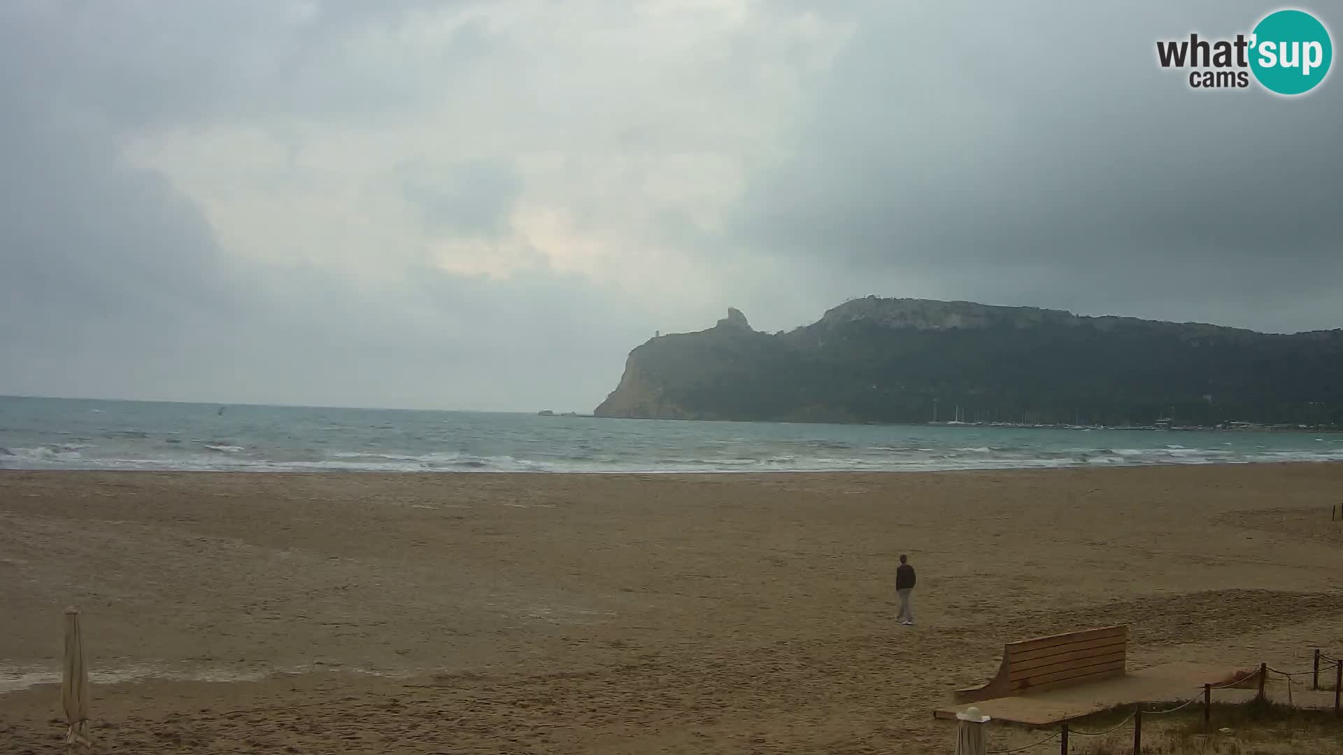 Poetto Strand Webcam | Cagliari | Sardinien
