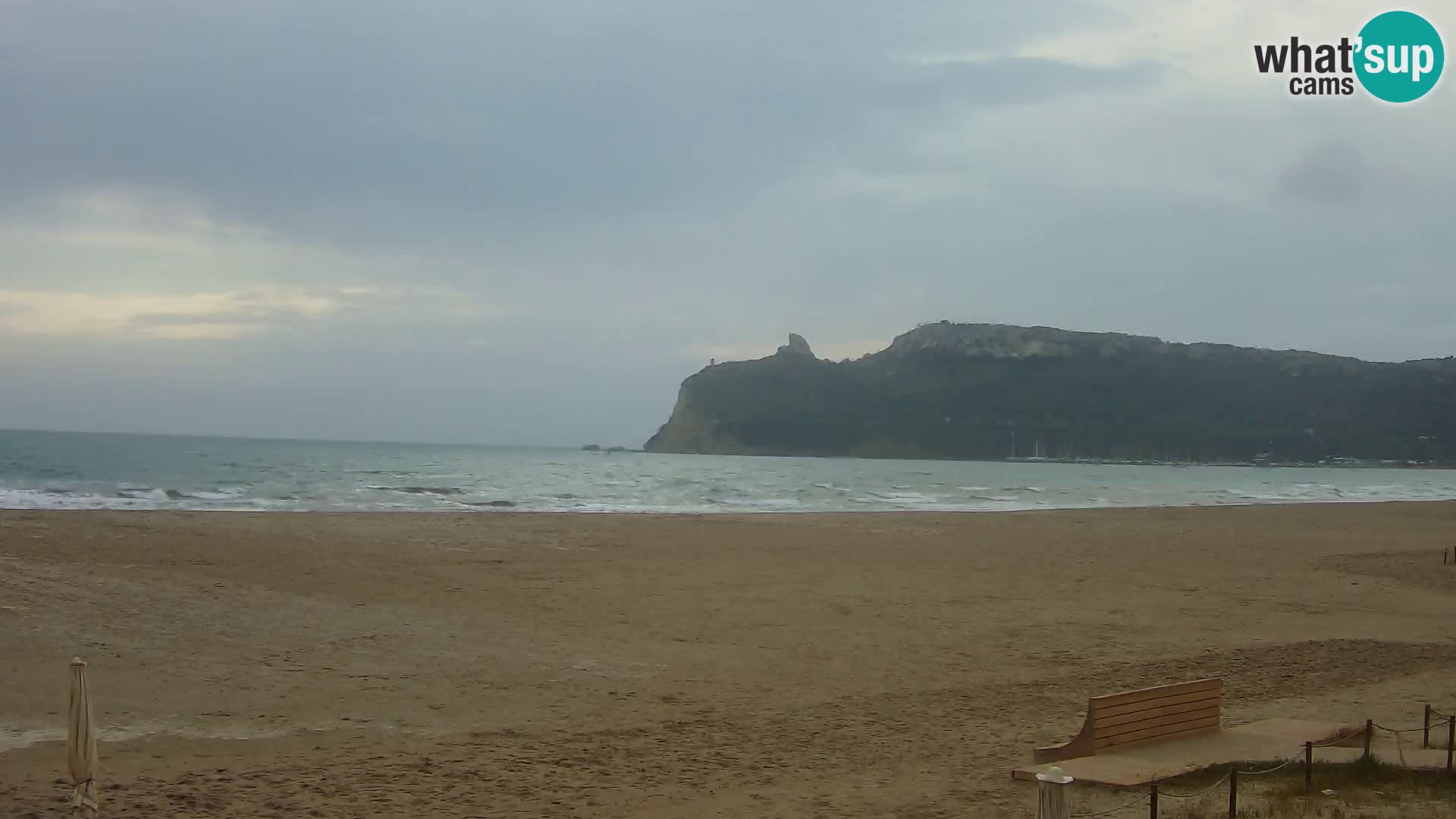 Poetto beach webcam | Cagliari | Sardinia