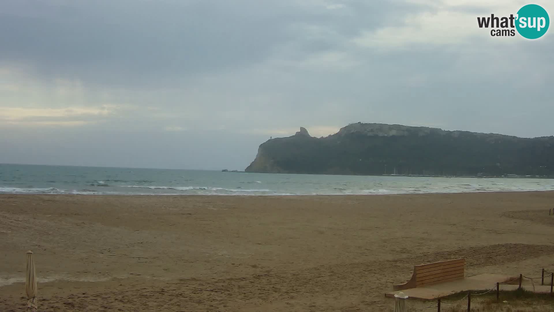 Poetto Strand Webcam | Cagliari | Sardinien