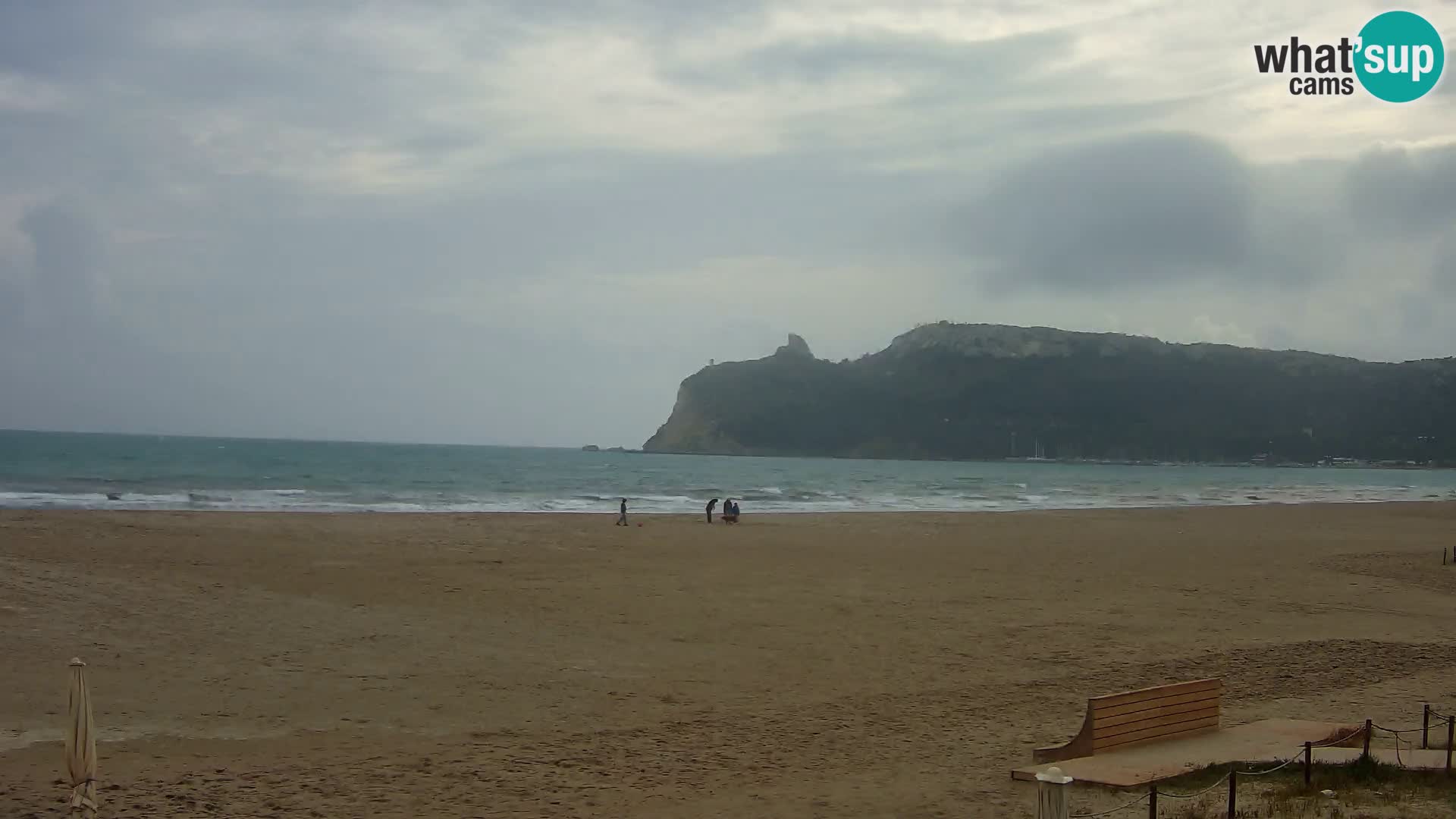 Poetto beach webcam | Cagliari | Sardinia