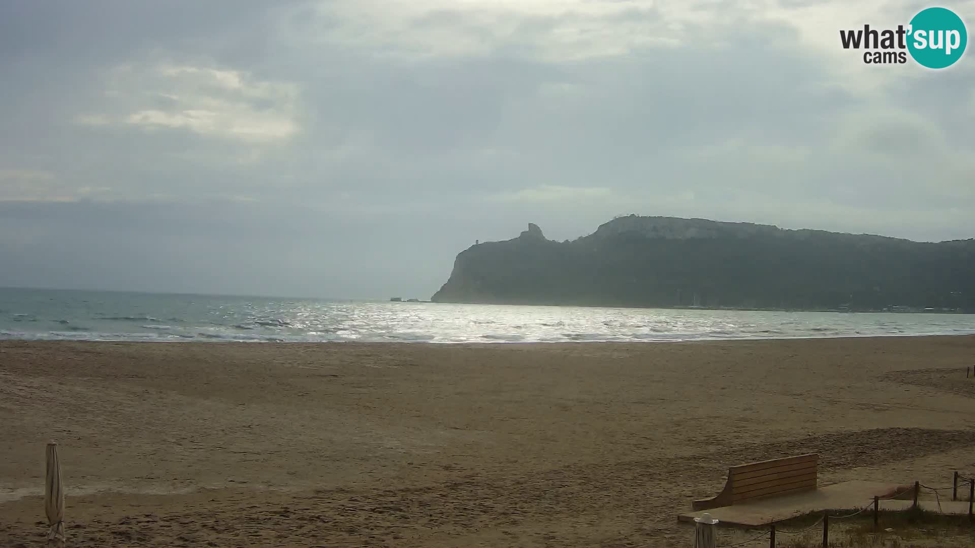 Poetto beach webcam | Cagliari | Sardinia