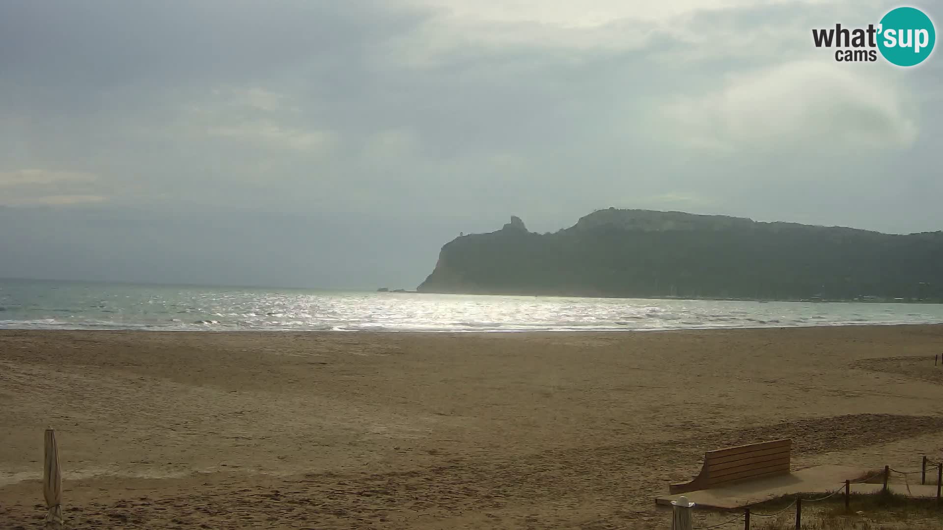 Webcam spiaggia del Poetto | Cagliari | Sardegna