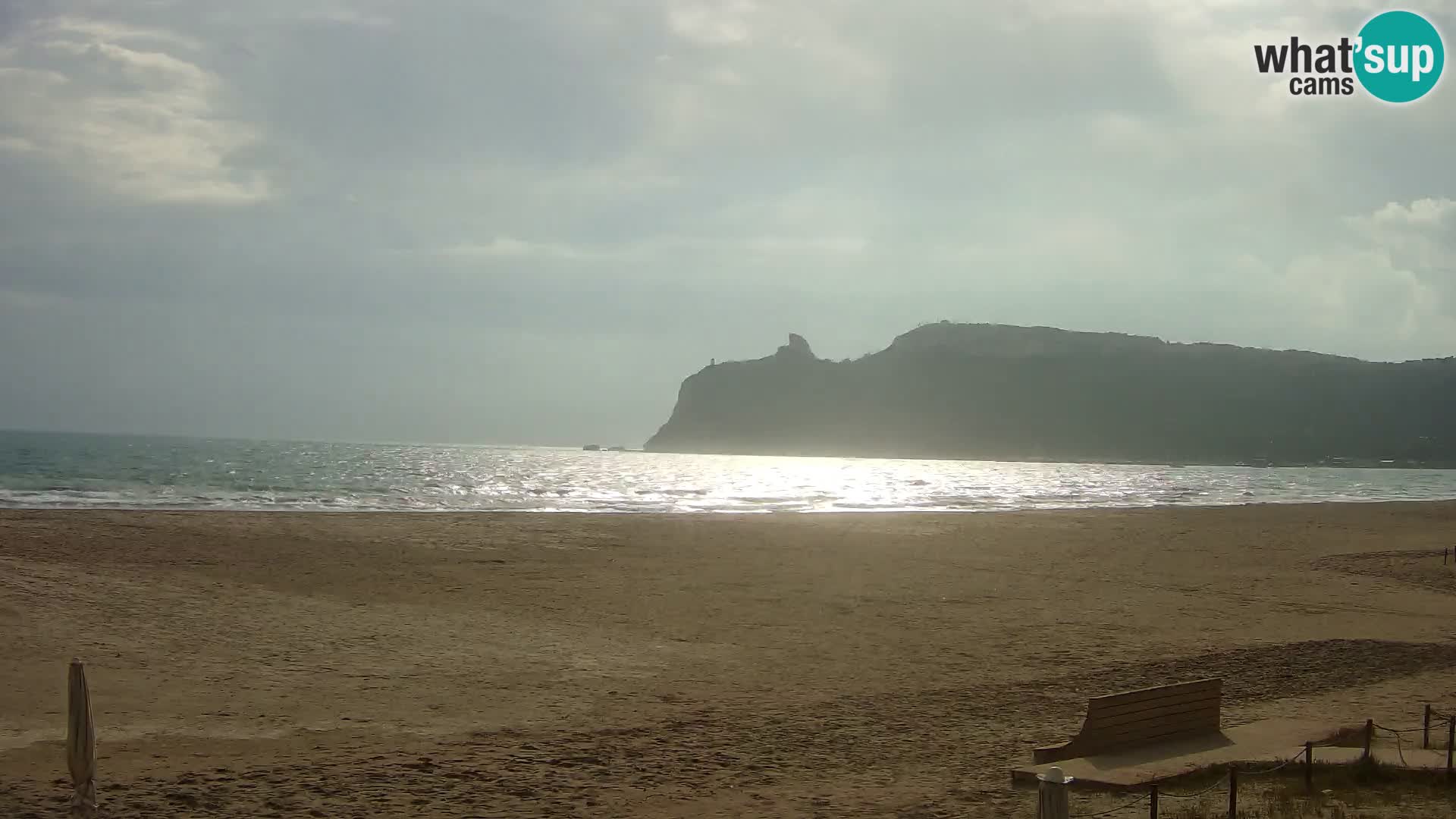 Webcam spiaggia del Poetto | Cagliari | Sardegna