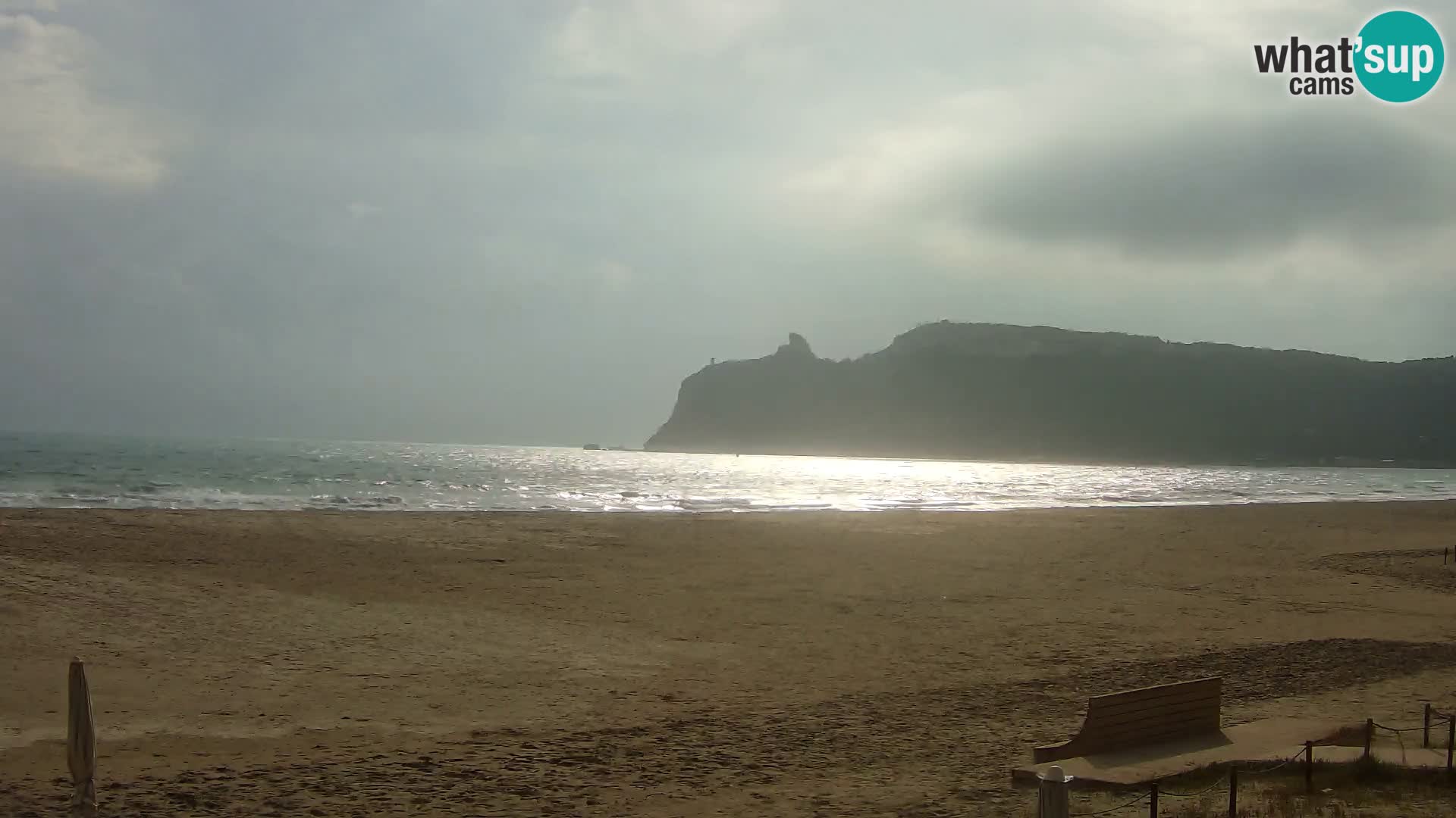 Webcam plage de Poetto | Cagliari | Sardaigne