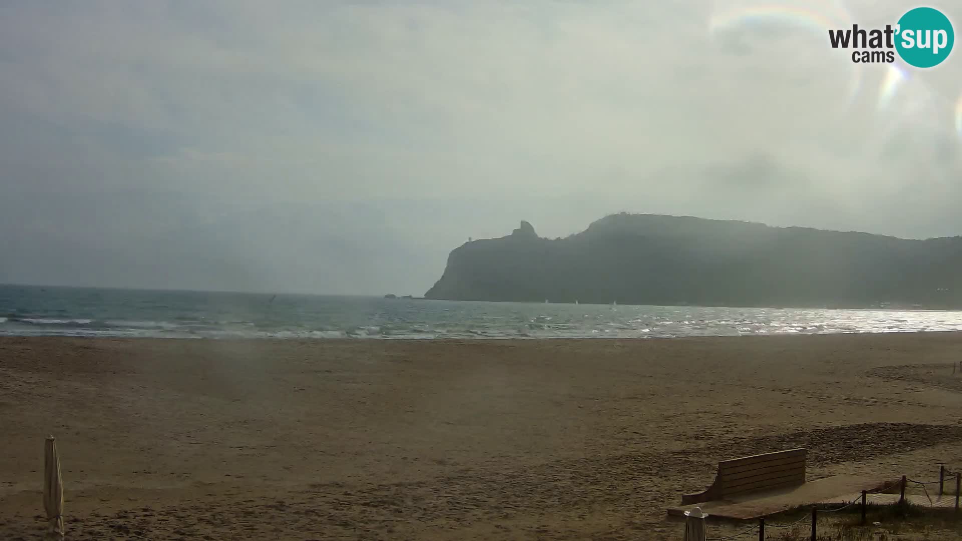 Poetto Strand Webcam | Cagliari | Sardinien