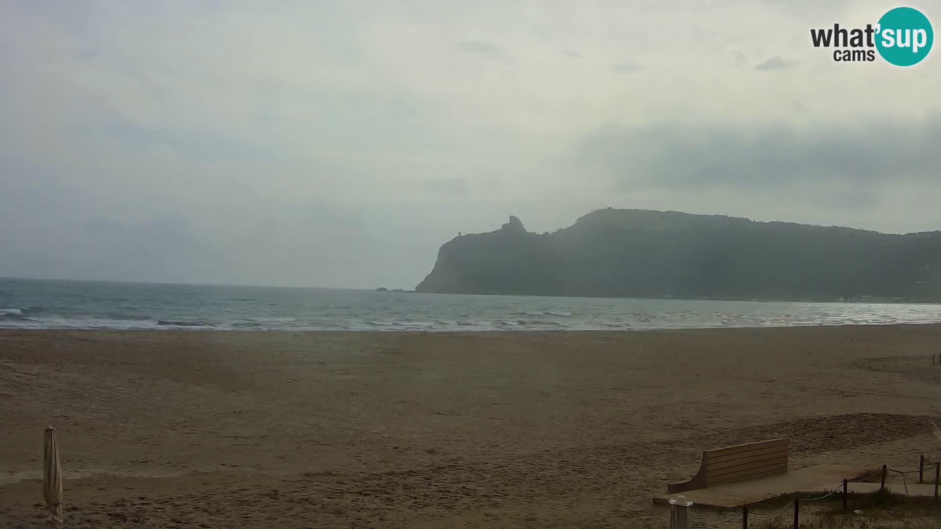 Poetto Strand Webcam | Cagliari | Sardinien
