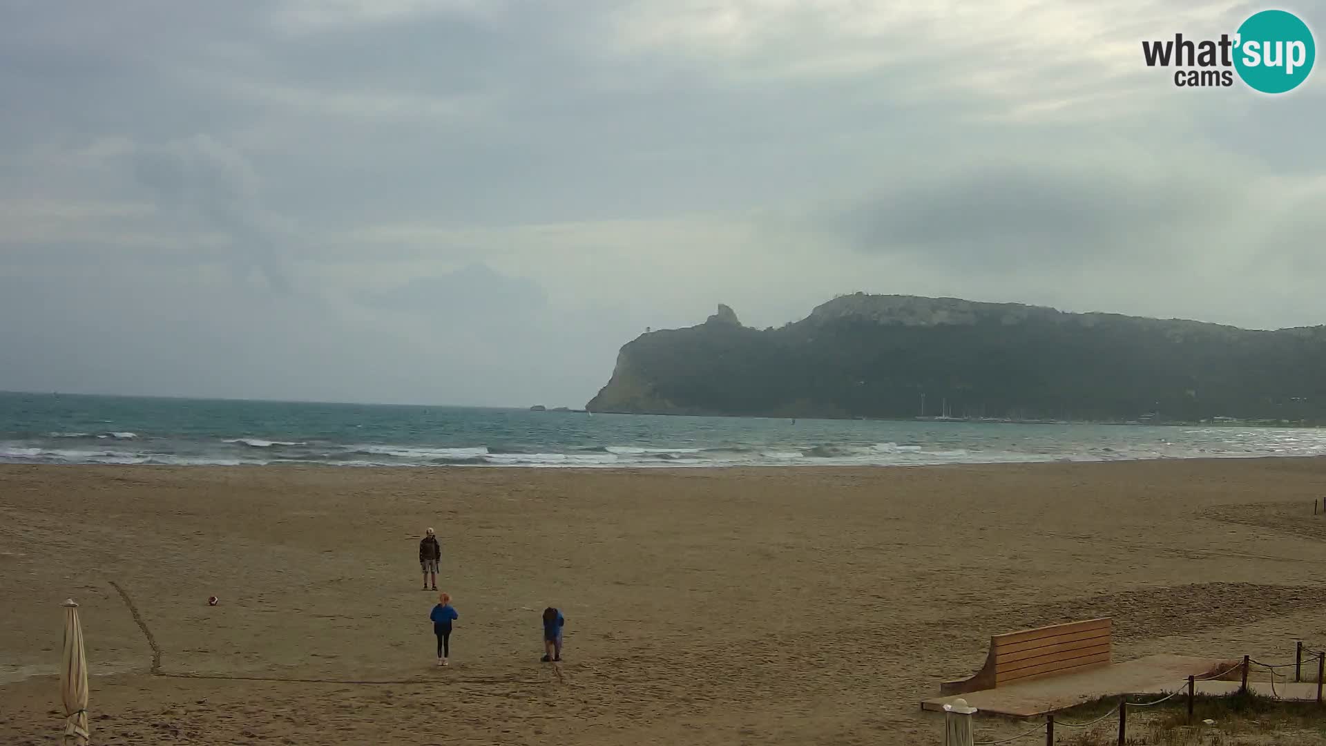 Poetto beach webcam | Cagliari | Sardinia