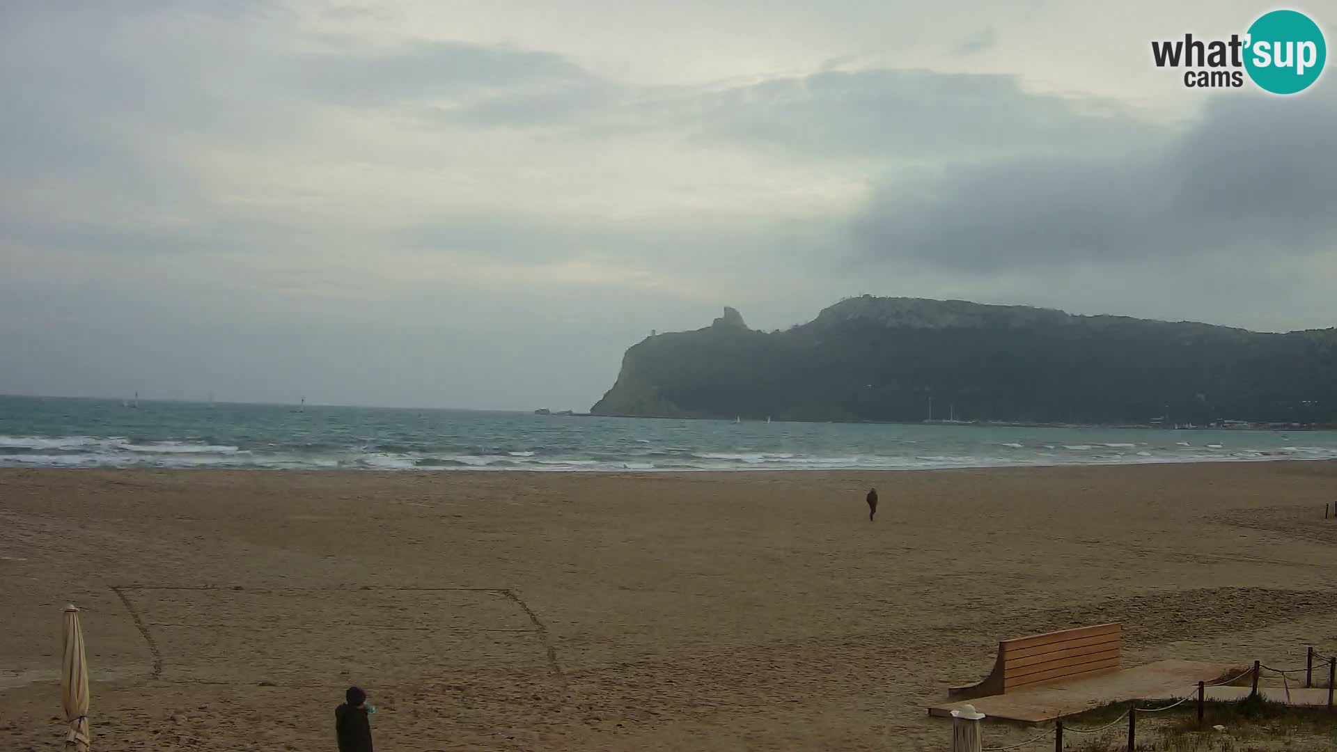 Webcam spiaggia del Poetto | Cagliari | Sardegna