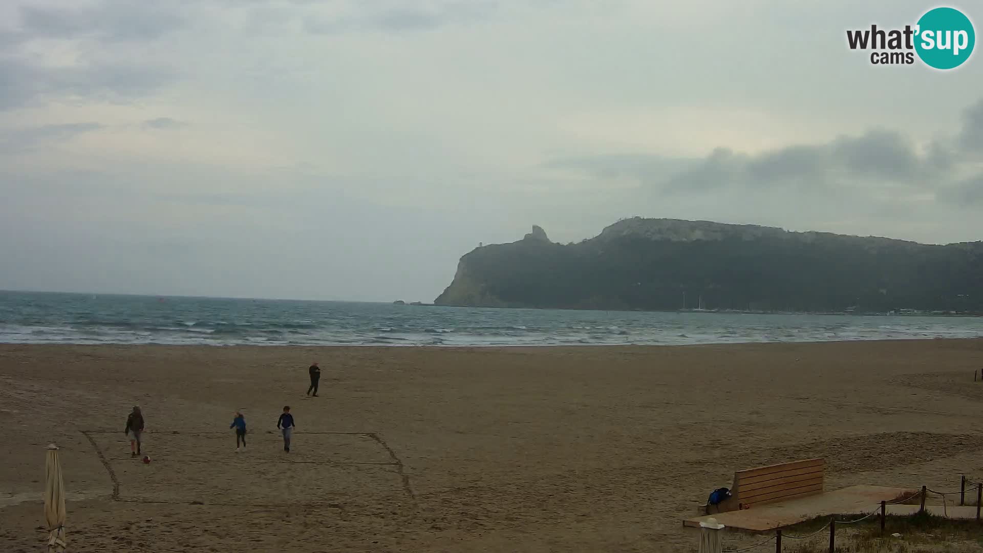 Poetto Strand Webcam | Cagliari | Sardinien