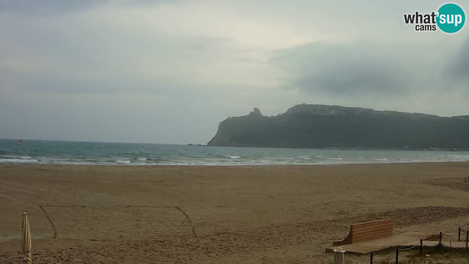 Poetto beach webcam | Cagliari | Sardinia