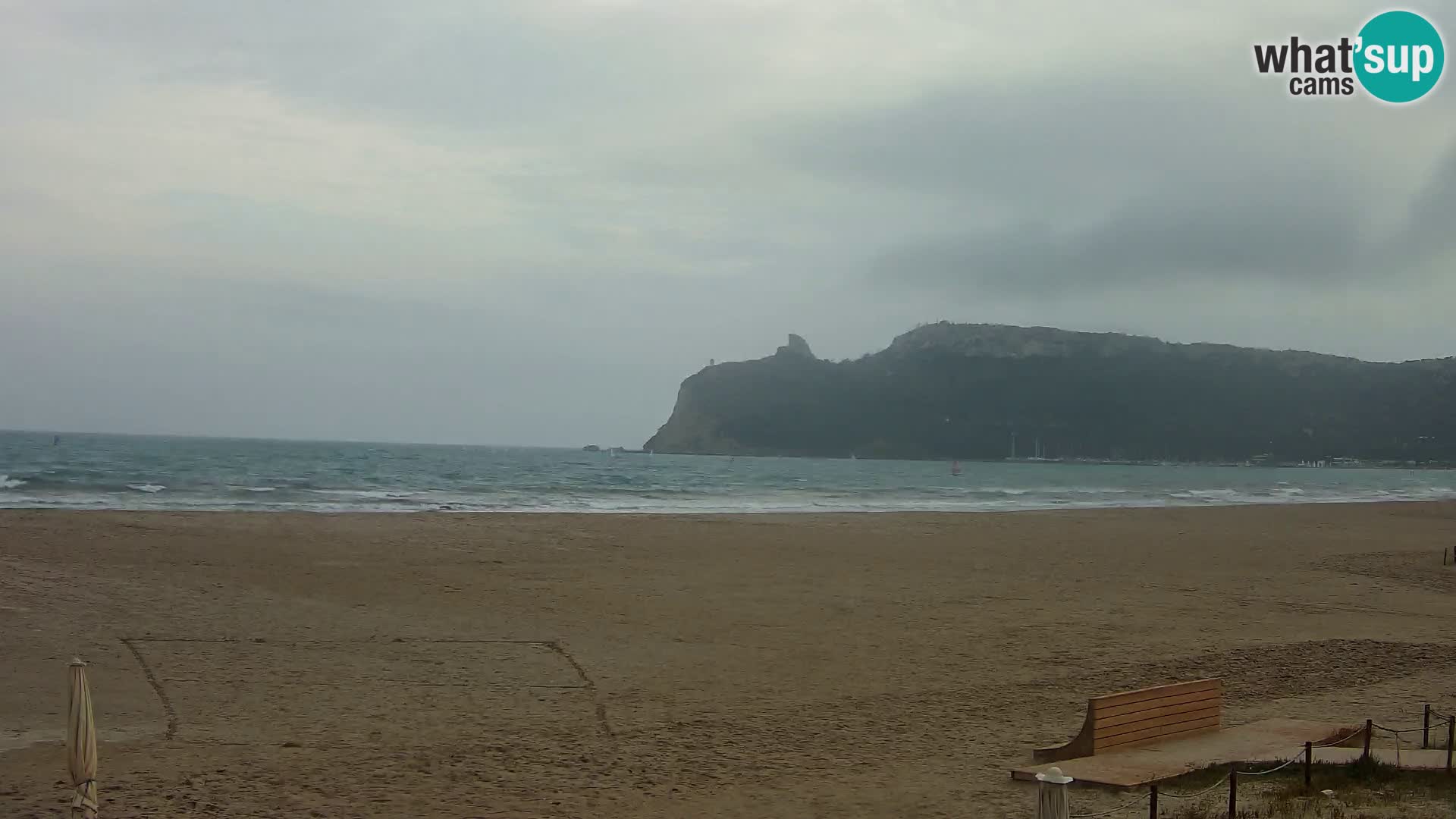 Webcam plage de Poetto | Cagliari | Sardaigne