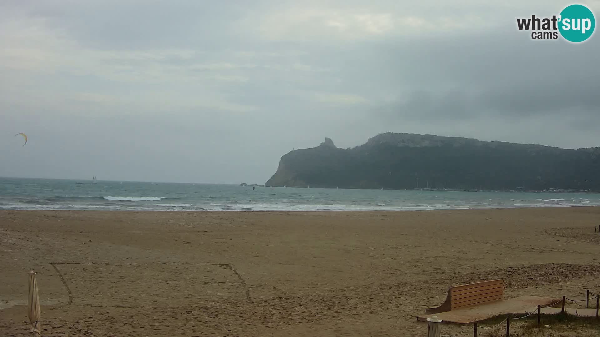 Poetto beach webcam | Cagliari | Sardinija