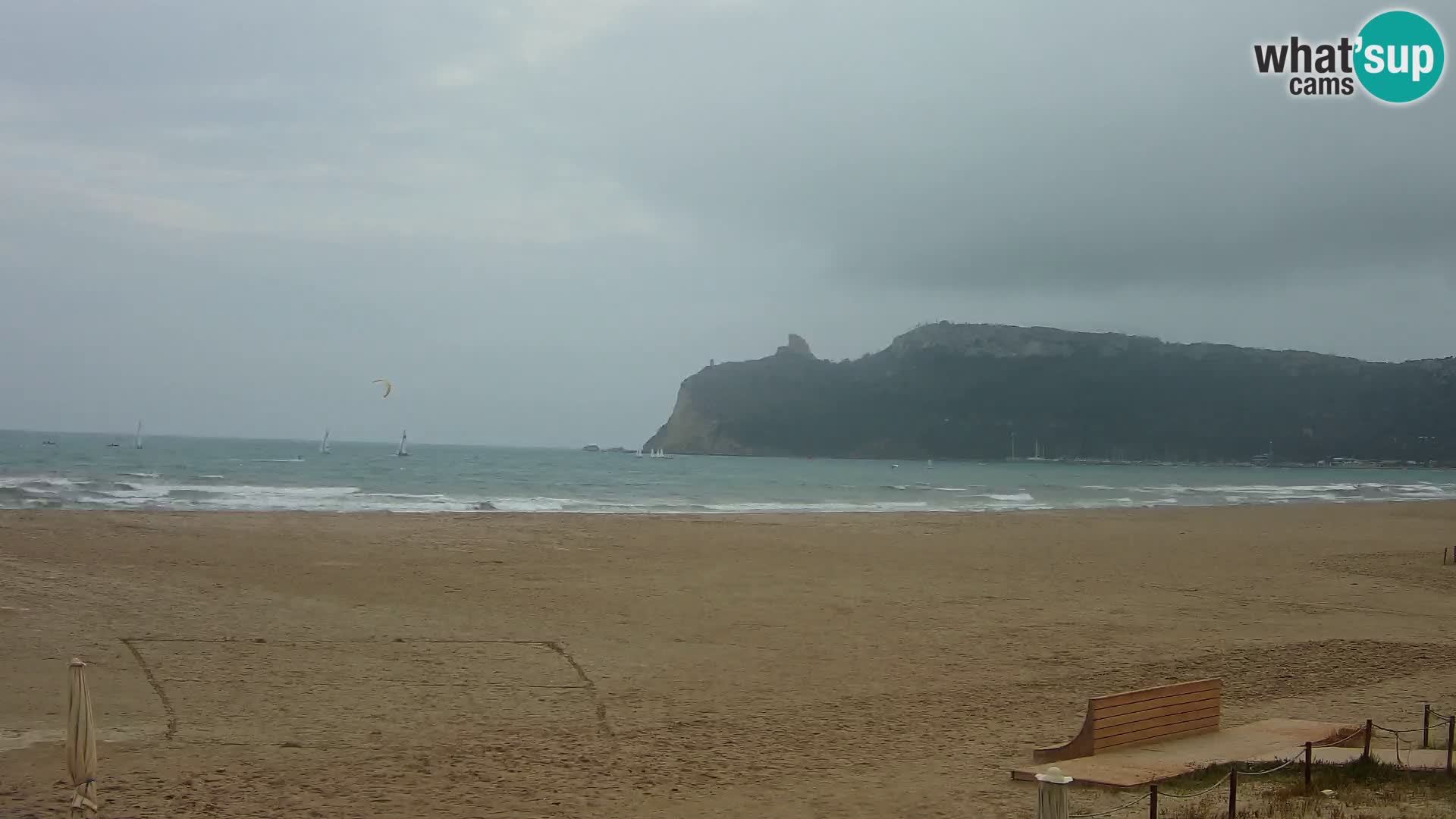 Poetto Strand Webcam | Cagliari | Sardinien