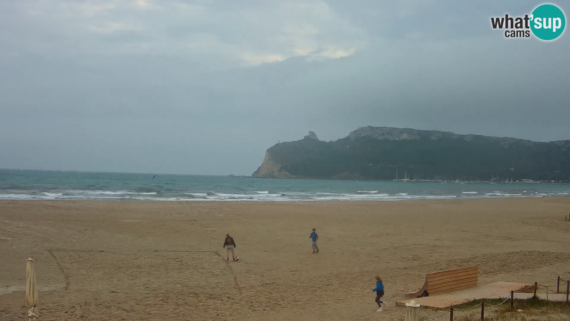Poetto beach webcam | Cagliari | Sardinija