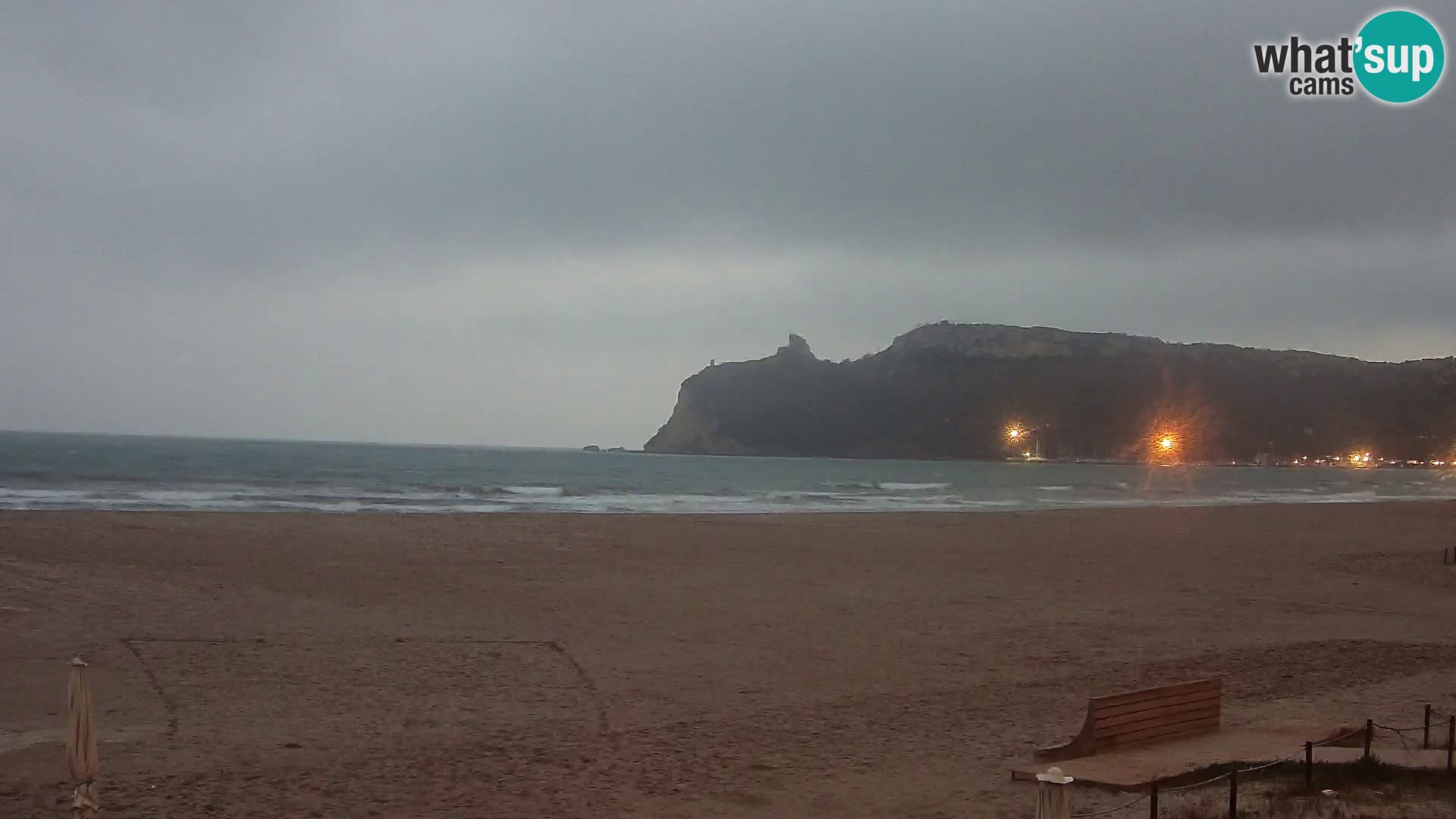 Poetto Strand Webcam | Cagliari | Sardinien