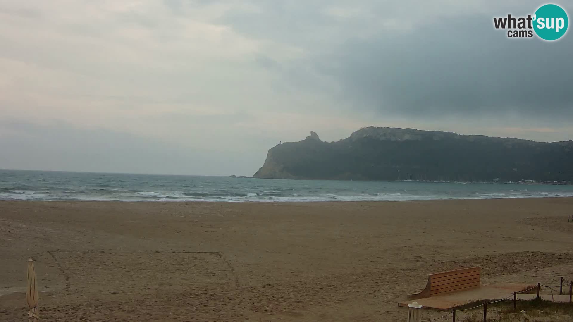 Webcam plage de Poetto | Cagliari | Sardaigne