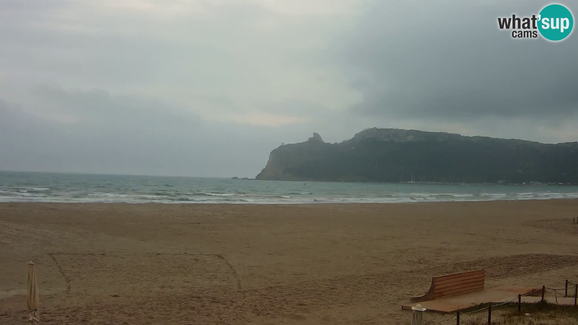 Poetto Strand Webcam | Cagliari | Sardinien