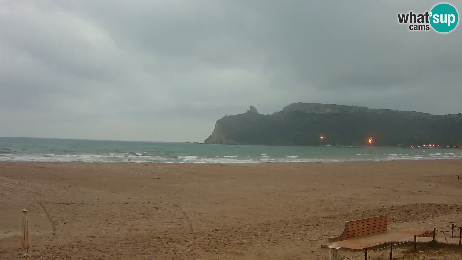 Poetto Strand Webcam | Cagliari | Sardinien