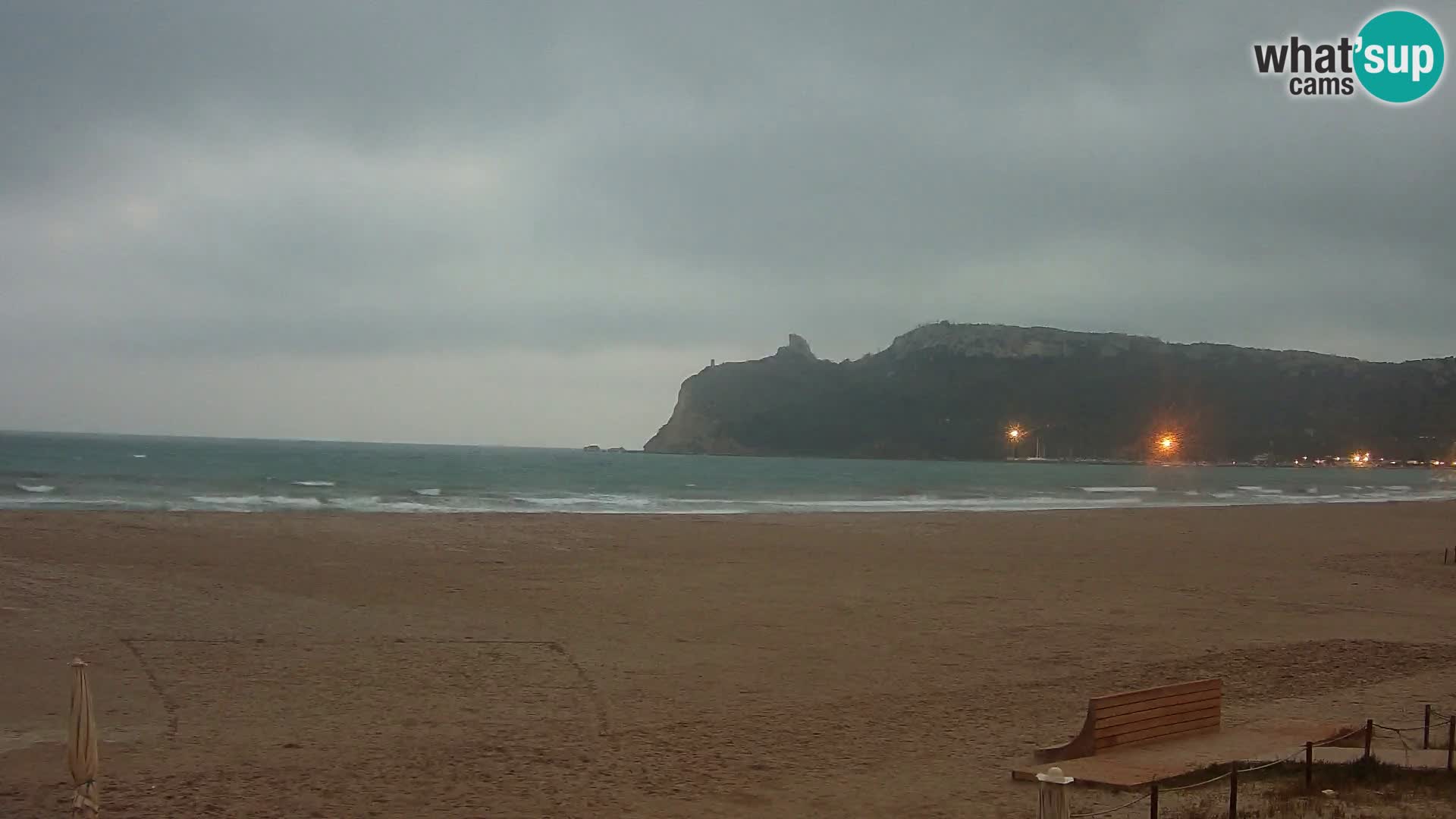 Poetto Strand Webcam | Cagliari | Sardinien