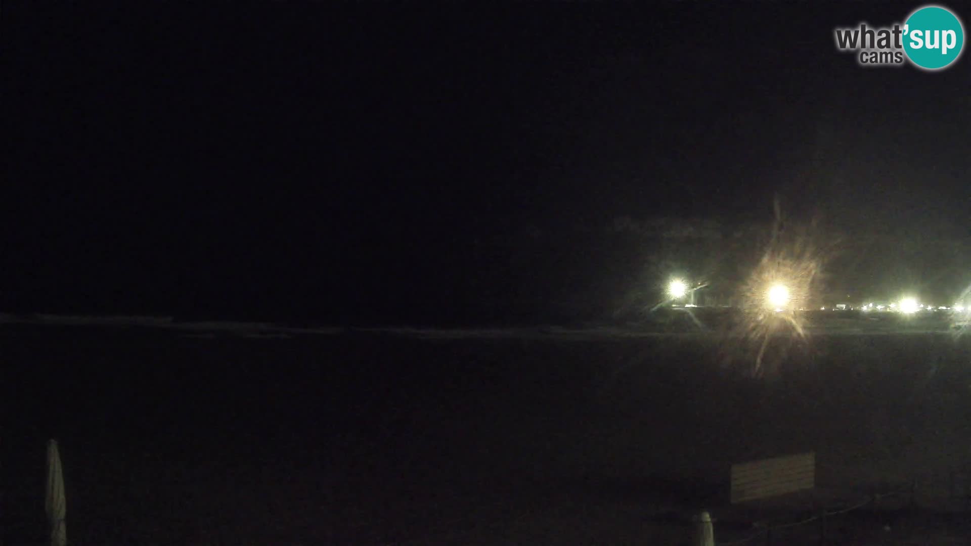 Poetto beach webcam | Cagliari | Sardinija