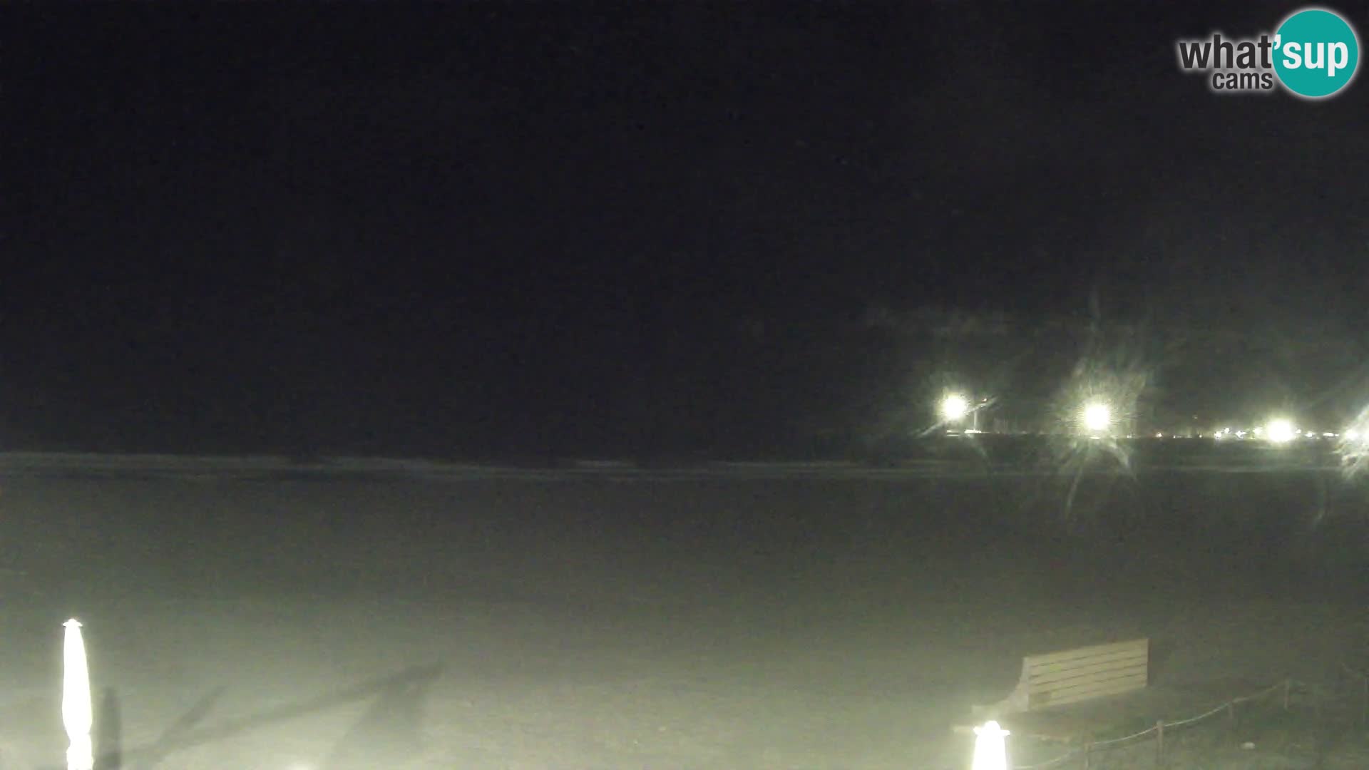 Poetto beach webcam | Cagliari | Sardinija