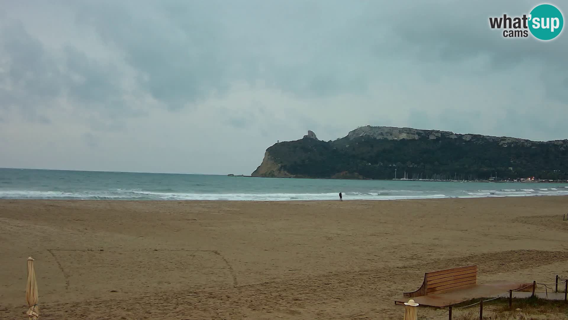Poetto Strand Webcam | Cagliari | Sardinien