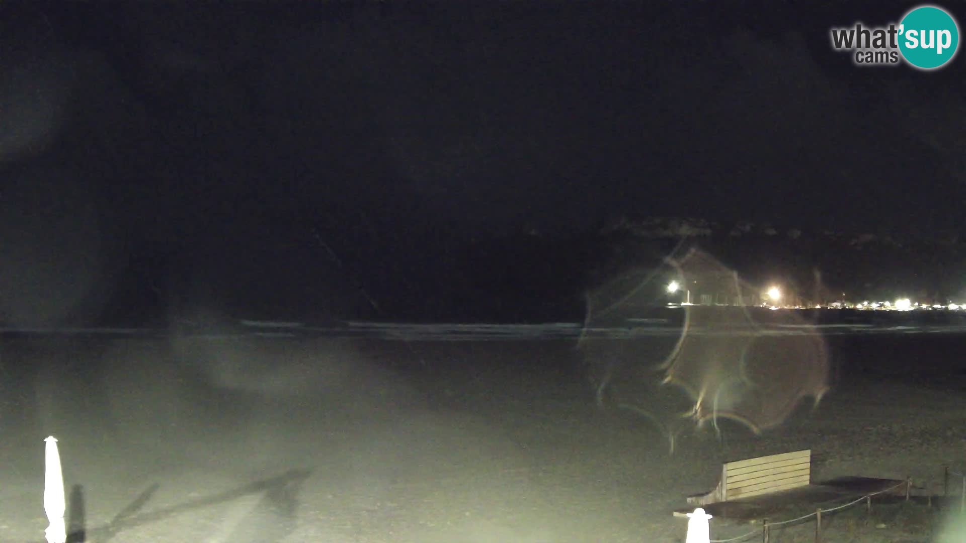 Poetto beach webcam | Cagliari | Sardinija