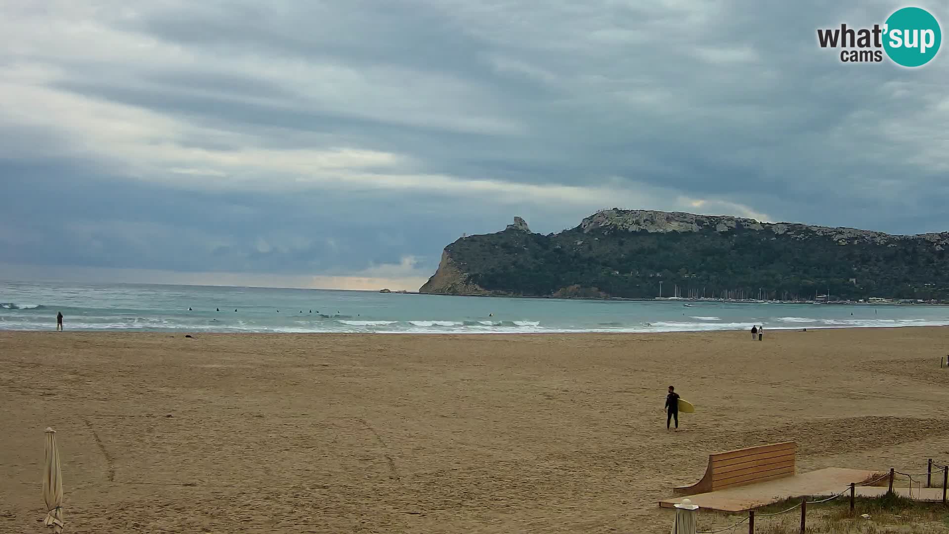 Webcam playa de Poetto | Cagliari | Cerdeña