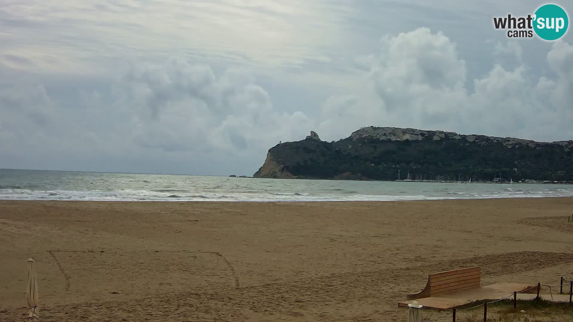 Webcam plage de Poetto | Cagliari | Sardaigne