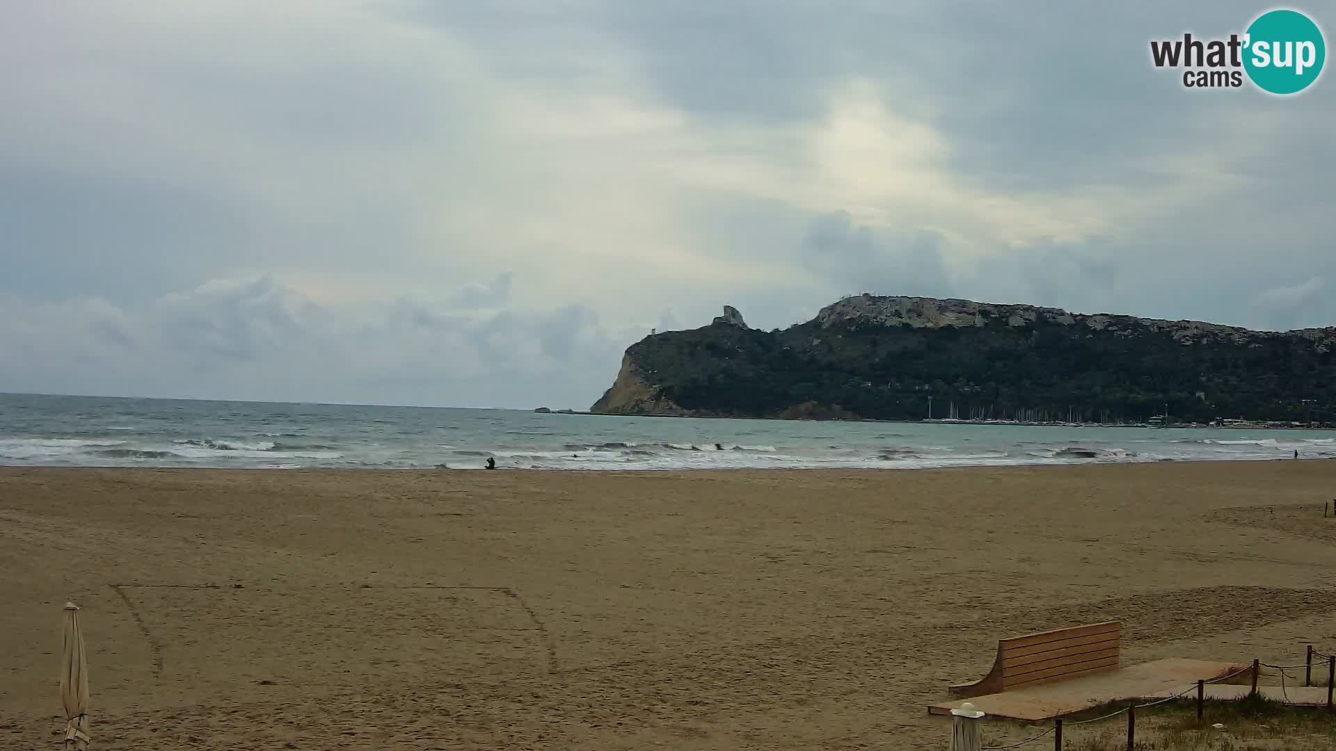 Poetto beach webcam | Cagliari | Sardinia
