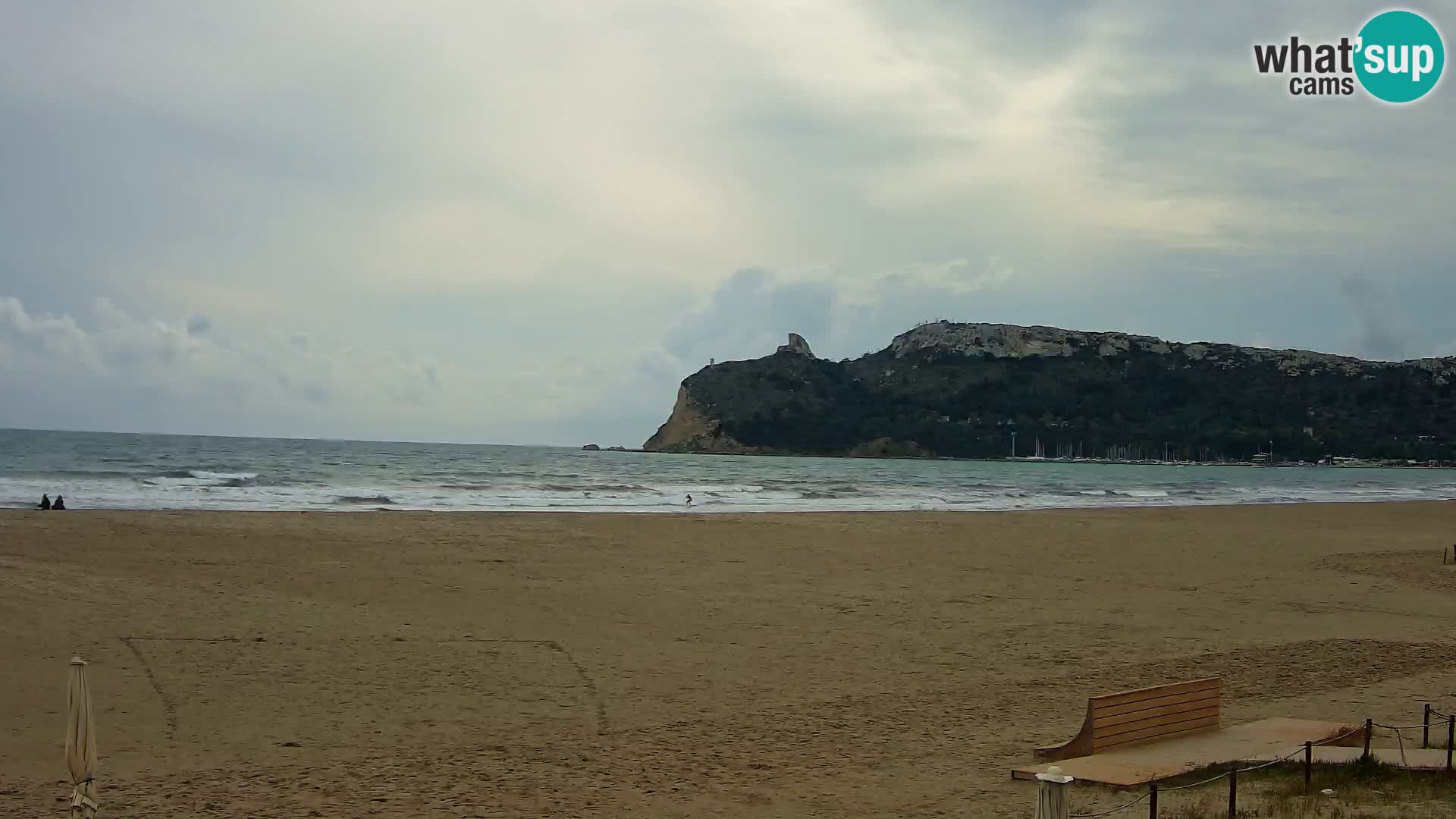 Webcam plage de Poetto | Cagliari | Sardaigne