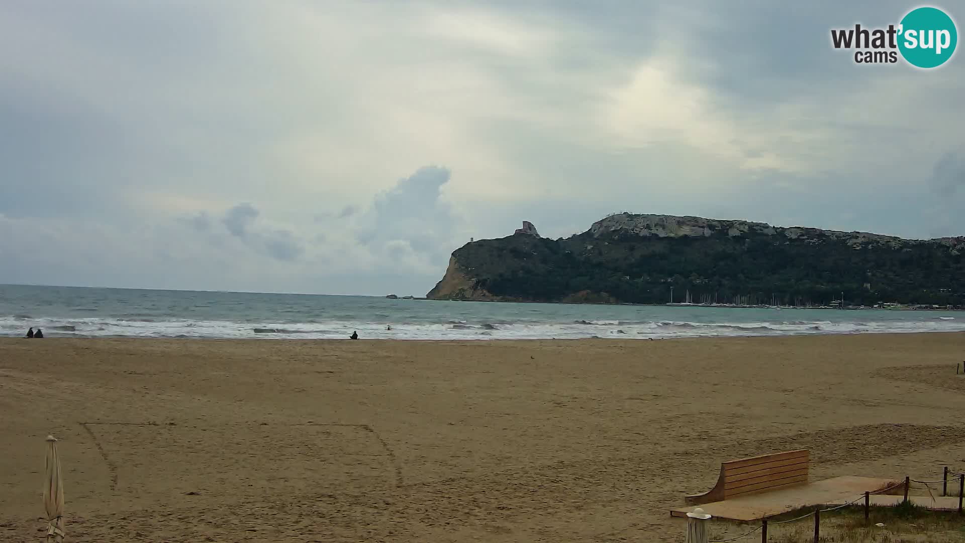 Poetto beach webcam | Cagliari | Sardinija