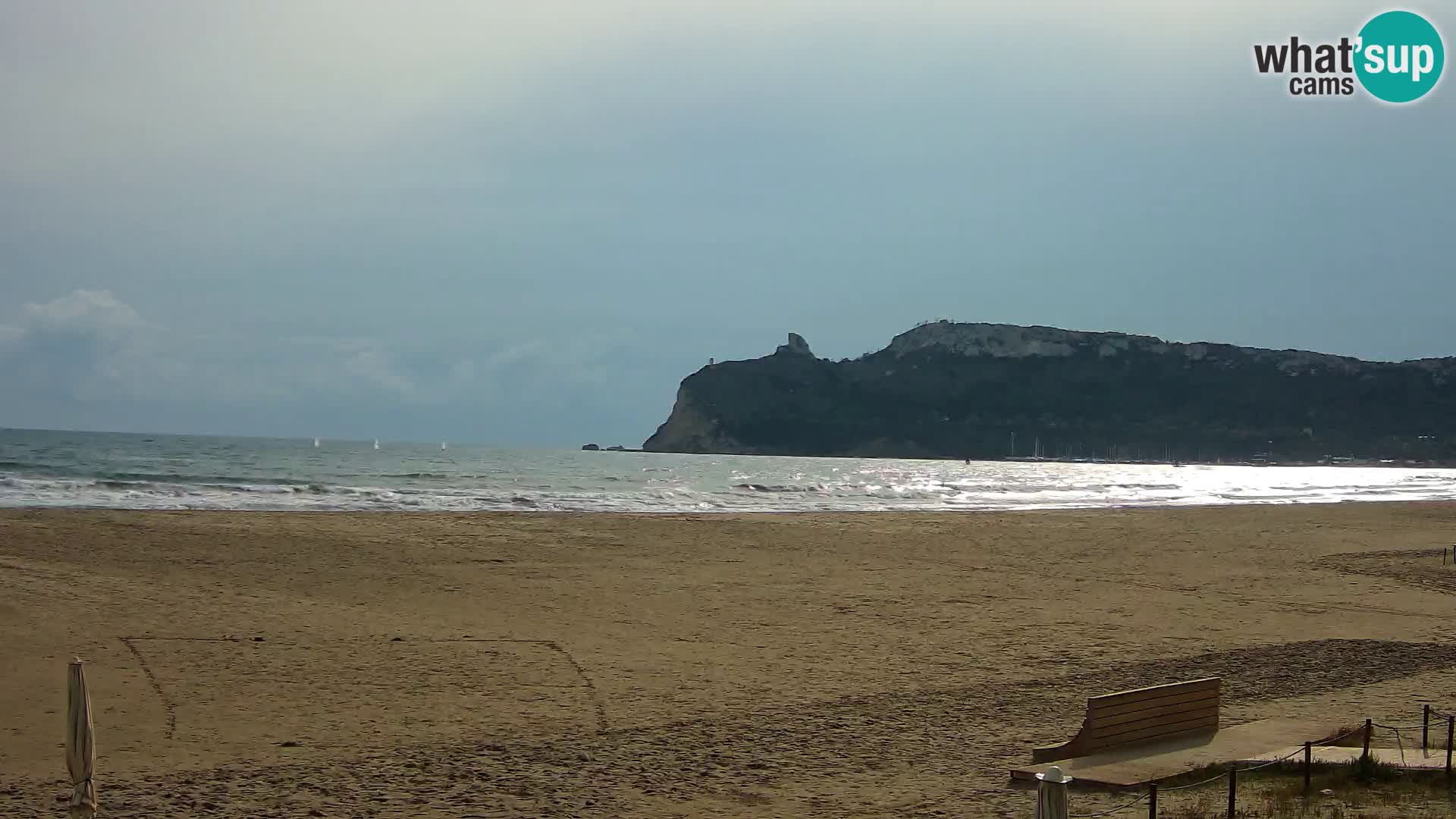 Webcam playa de Poetto | Cagliari | Cerdeña