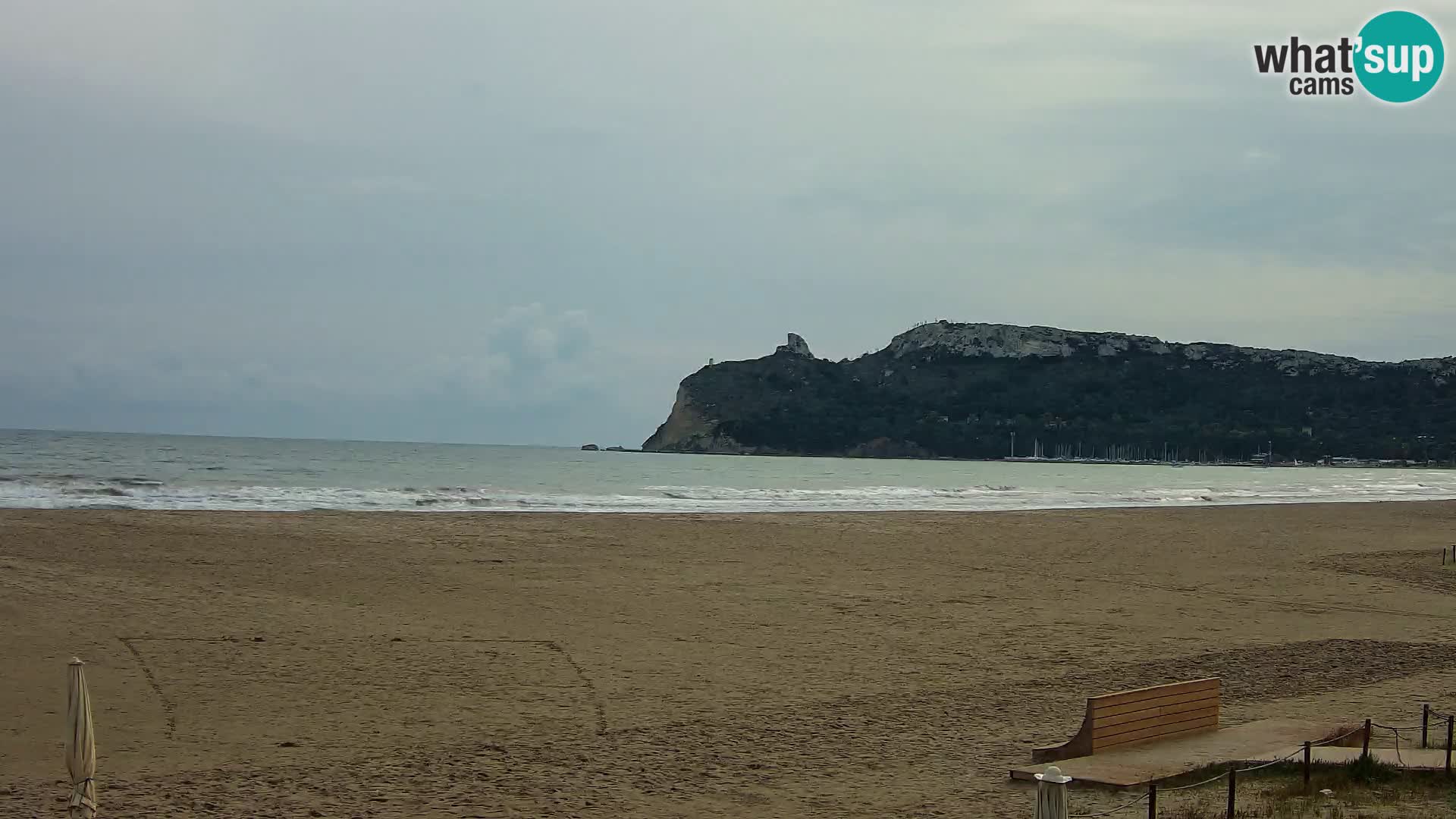 Poetto beach webcam | Cagliari | Sardinia