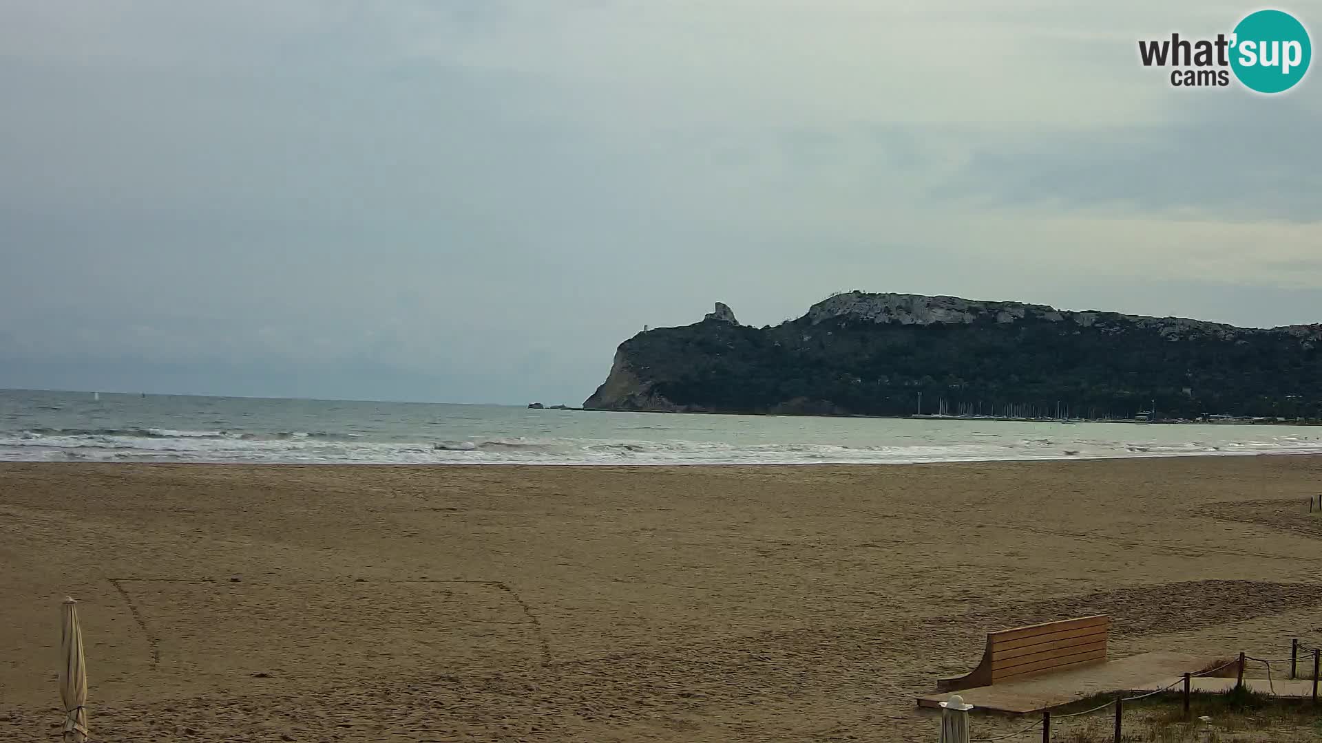 Webcam plage de Poetto | Cagliari | Sardaigne