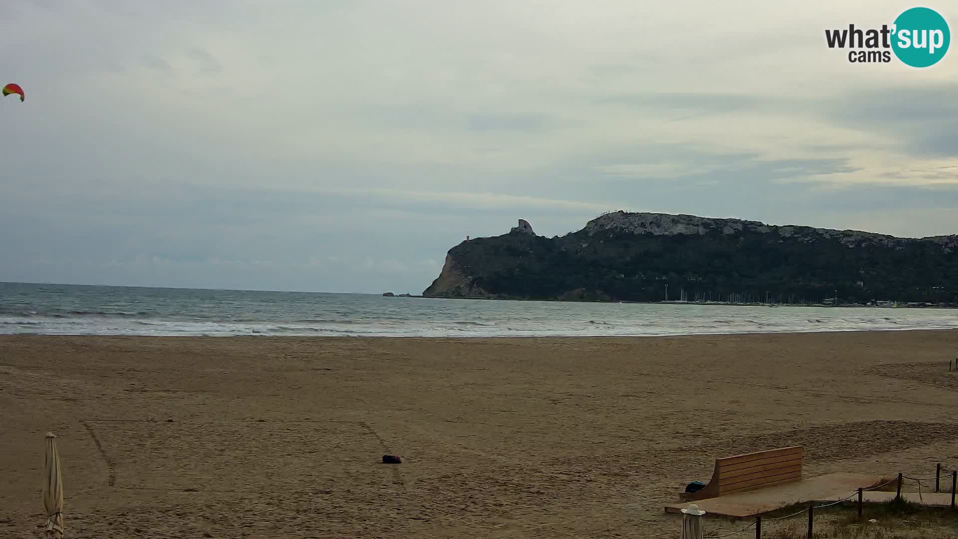Webcam spiaggia del Poetto | Cagliari | Sardegna