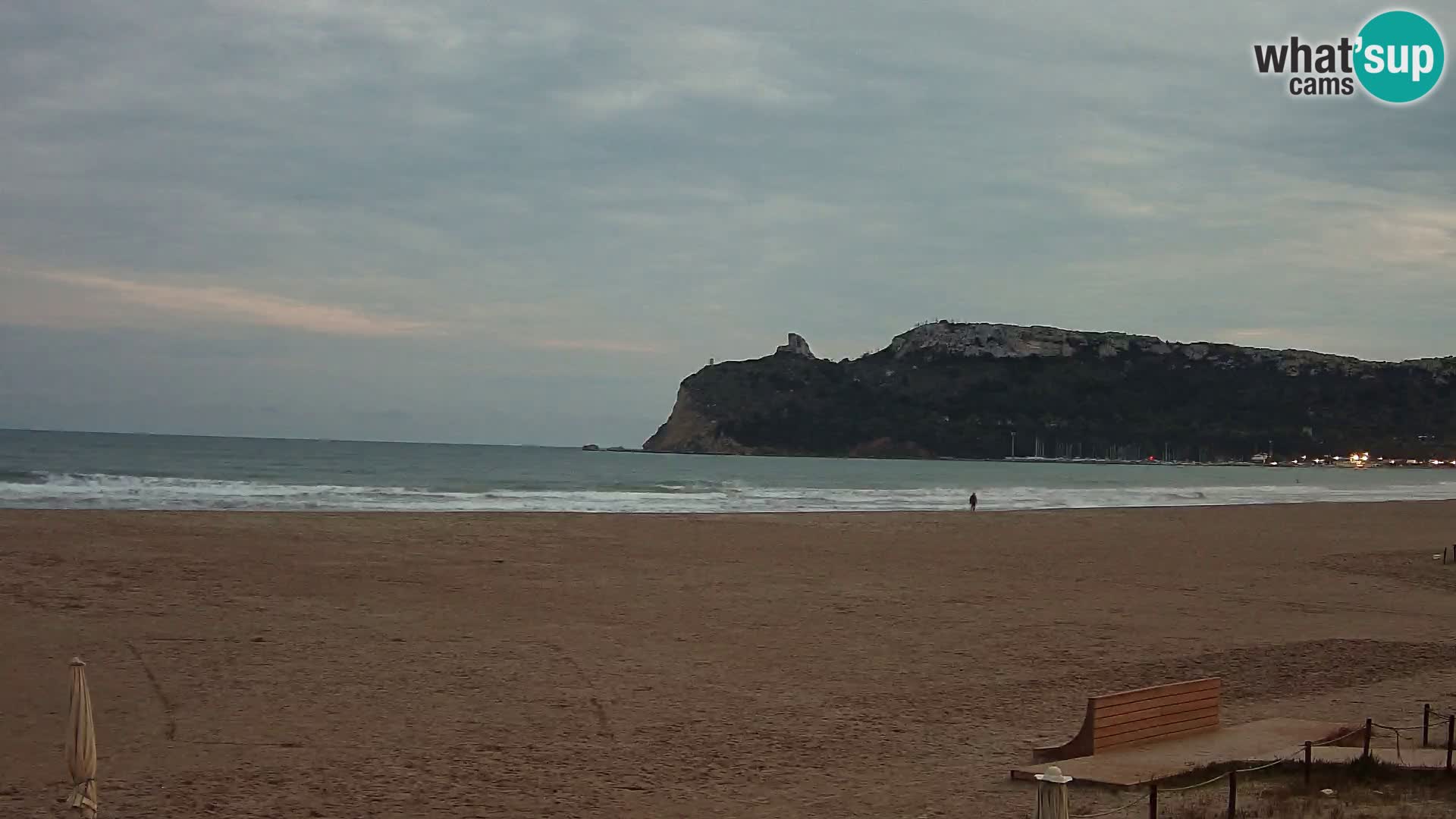 Webcam spiaggia del Poetto | Cagliari | Sardegna