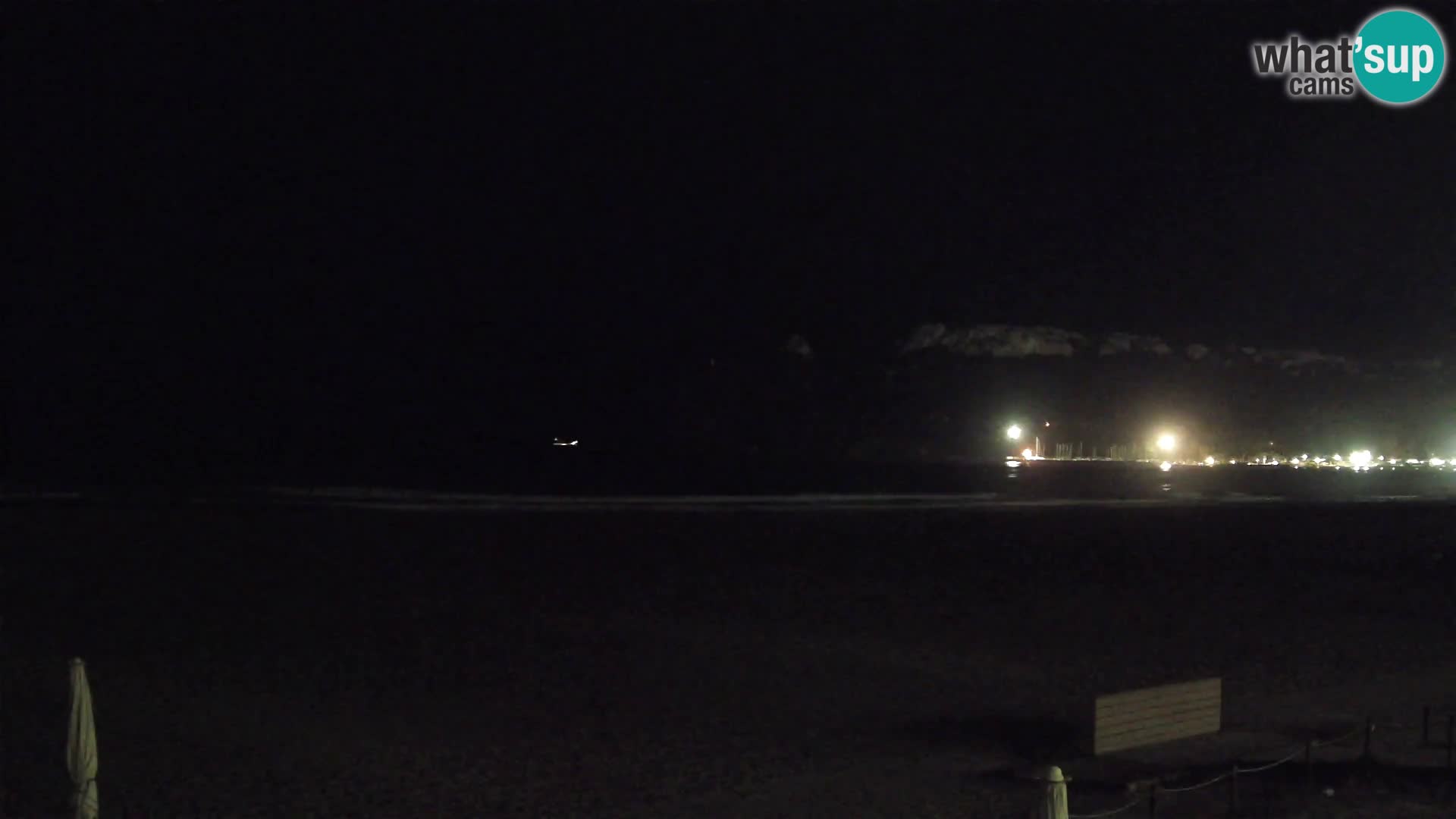 Poetto beach webcam | Cagliari | Sardinija