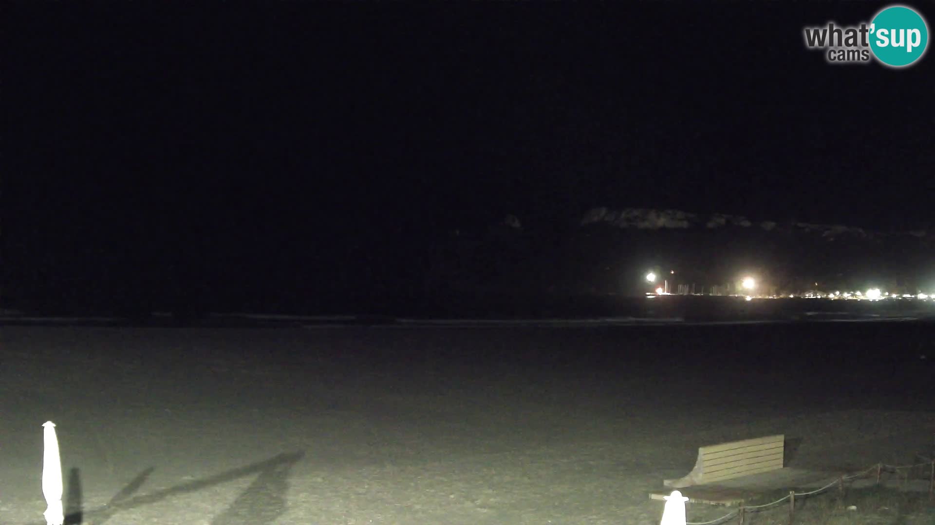 Poetto beach webcam | Cagliari | Sardinia