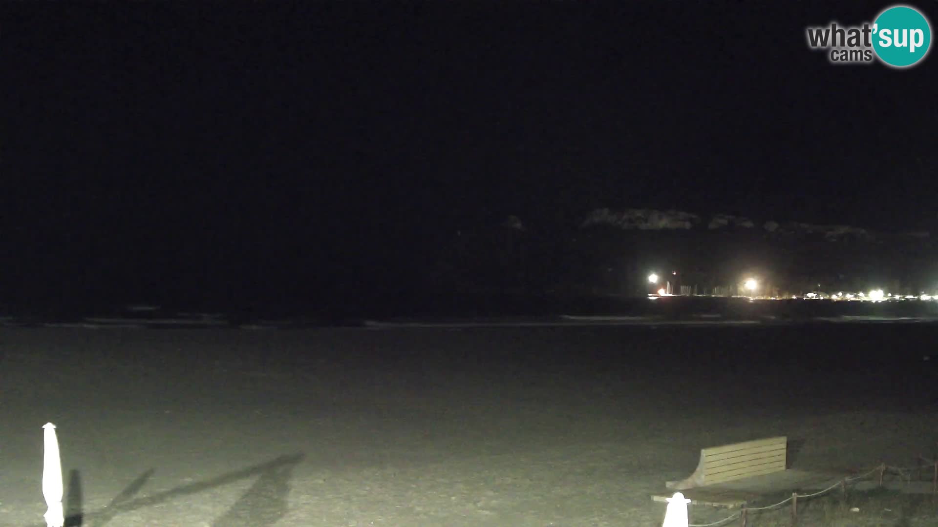 Poetto beach webcam | Cagliari | Sardinija