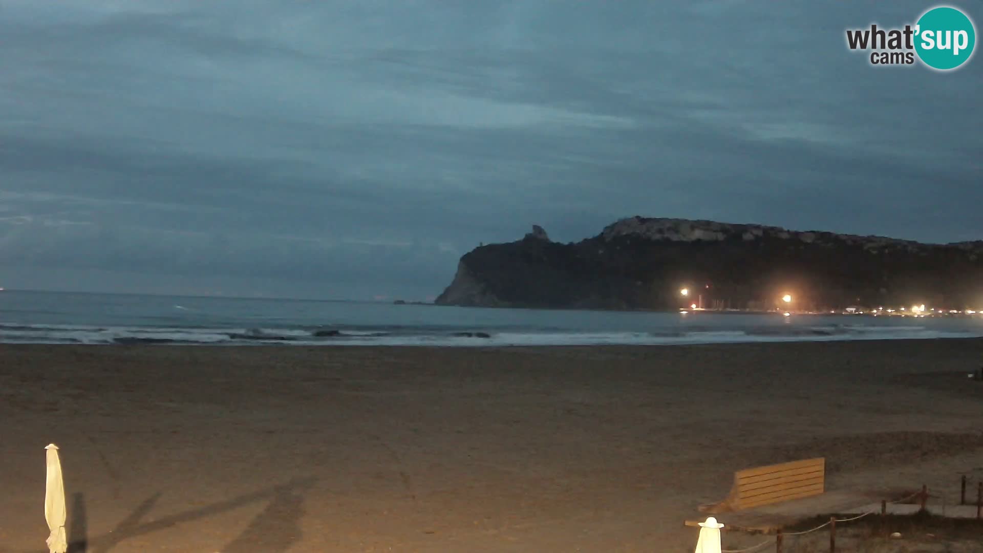 Poetto beach webcam | Cagliari | Sardinia