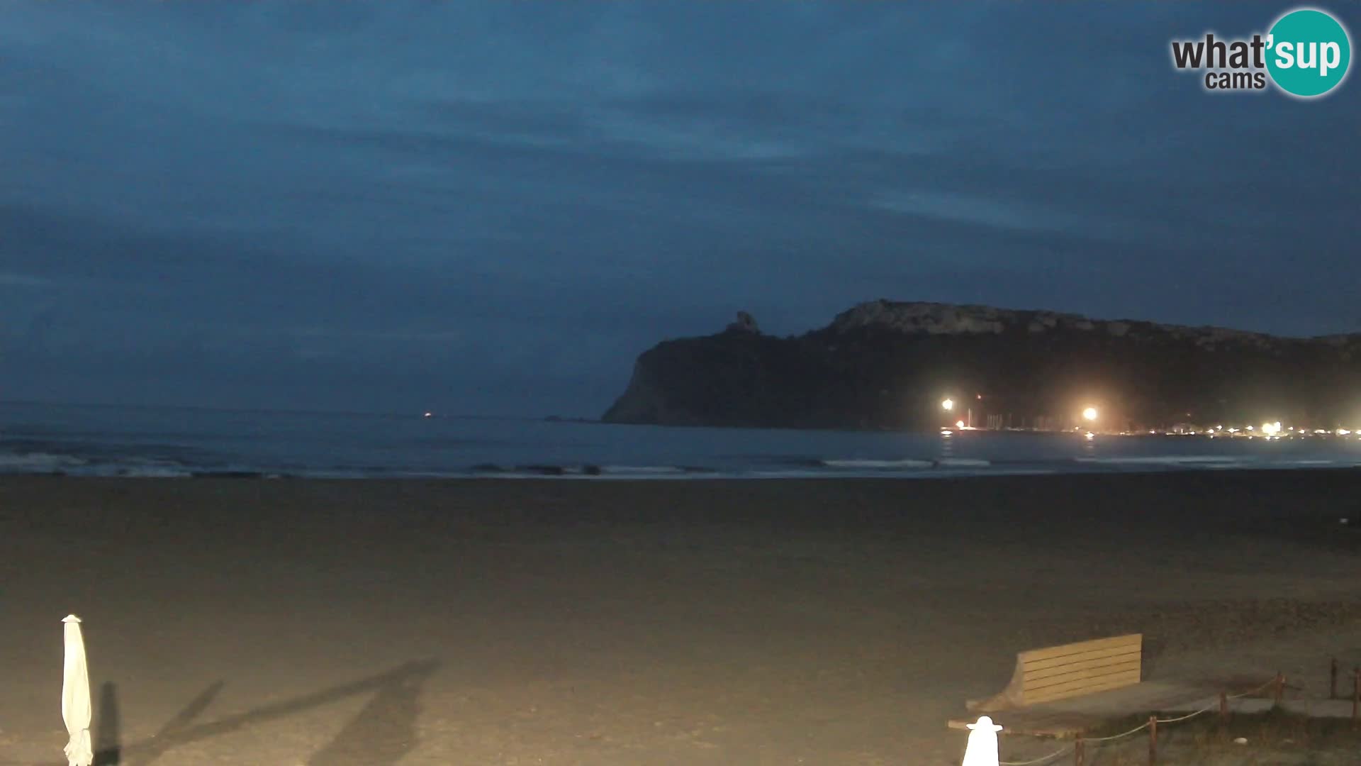 Webcam plage de Poetto | Cagliari | Sardaigne