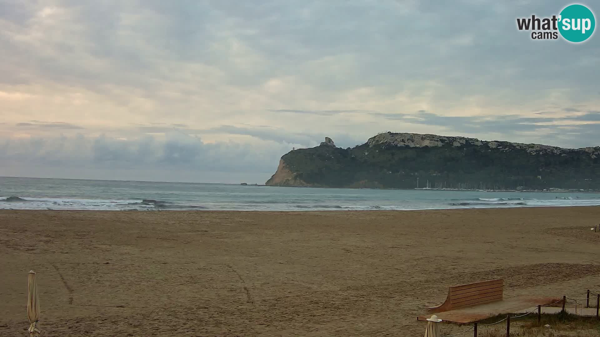Poetto beach webcam | Cagliari | Sardinia
