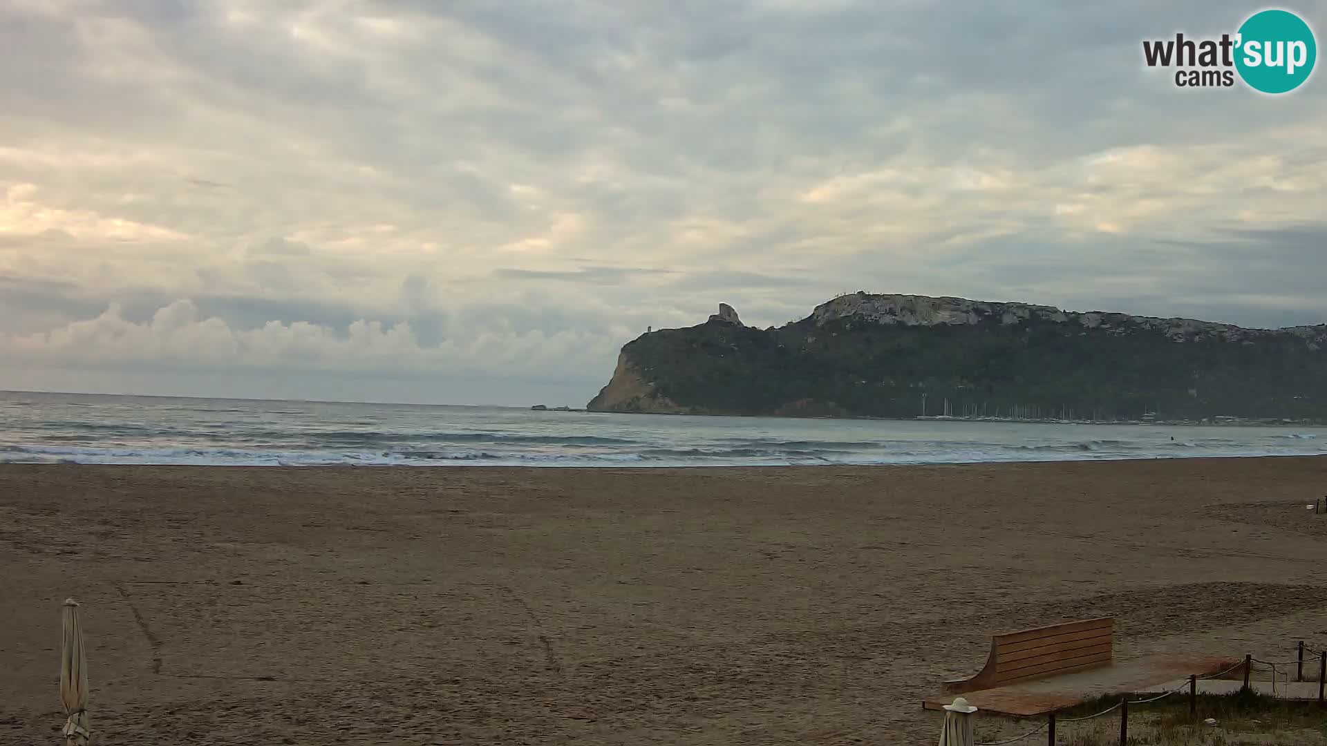 Webcam plage de Poetto | Cagliari | Sardaigne