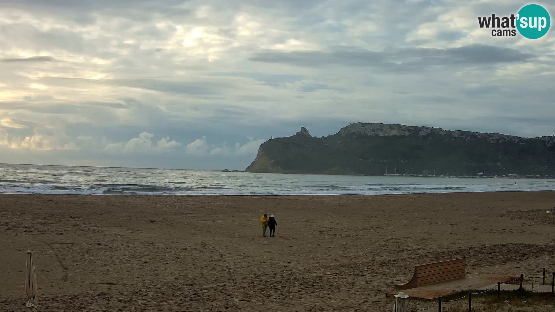 Webcam plage de Poetto | Cagliari | Sardaigne